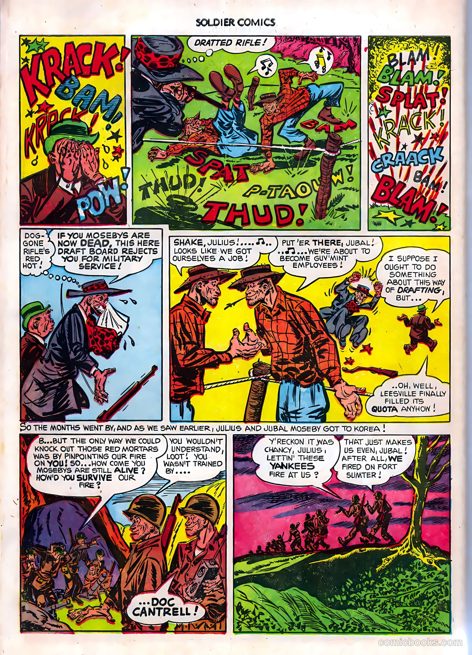 Soldier Comics #3 — page 34 of 36
