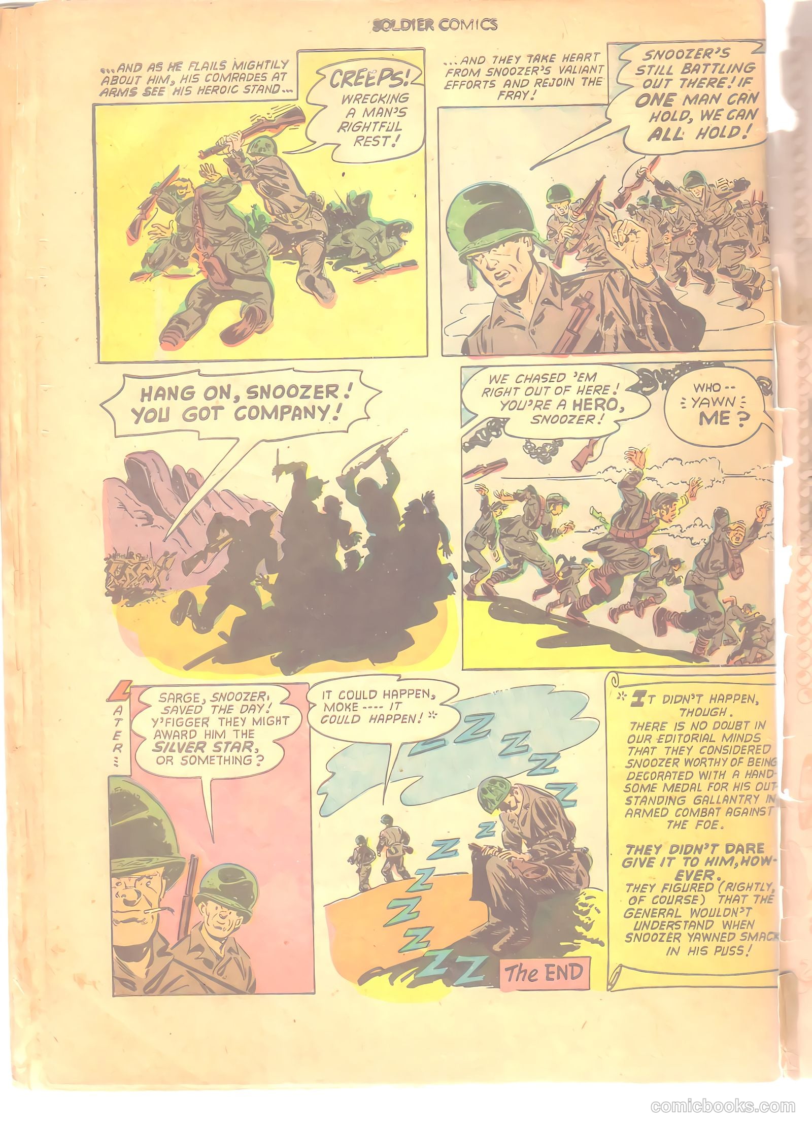 Soldier Comics #6 — page 34 of 36