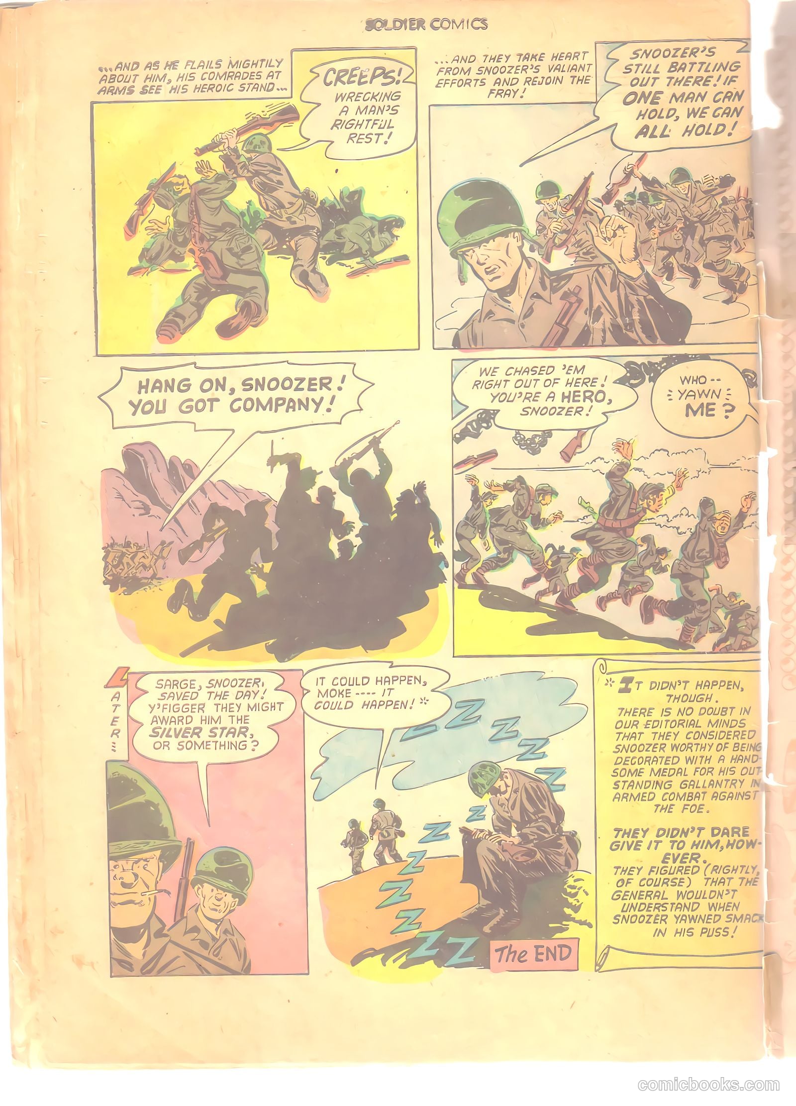 Soldier Comics #6 — page 34 of 36