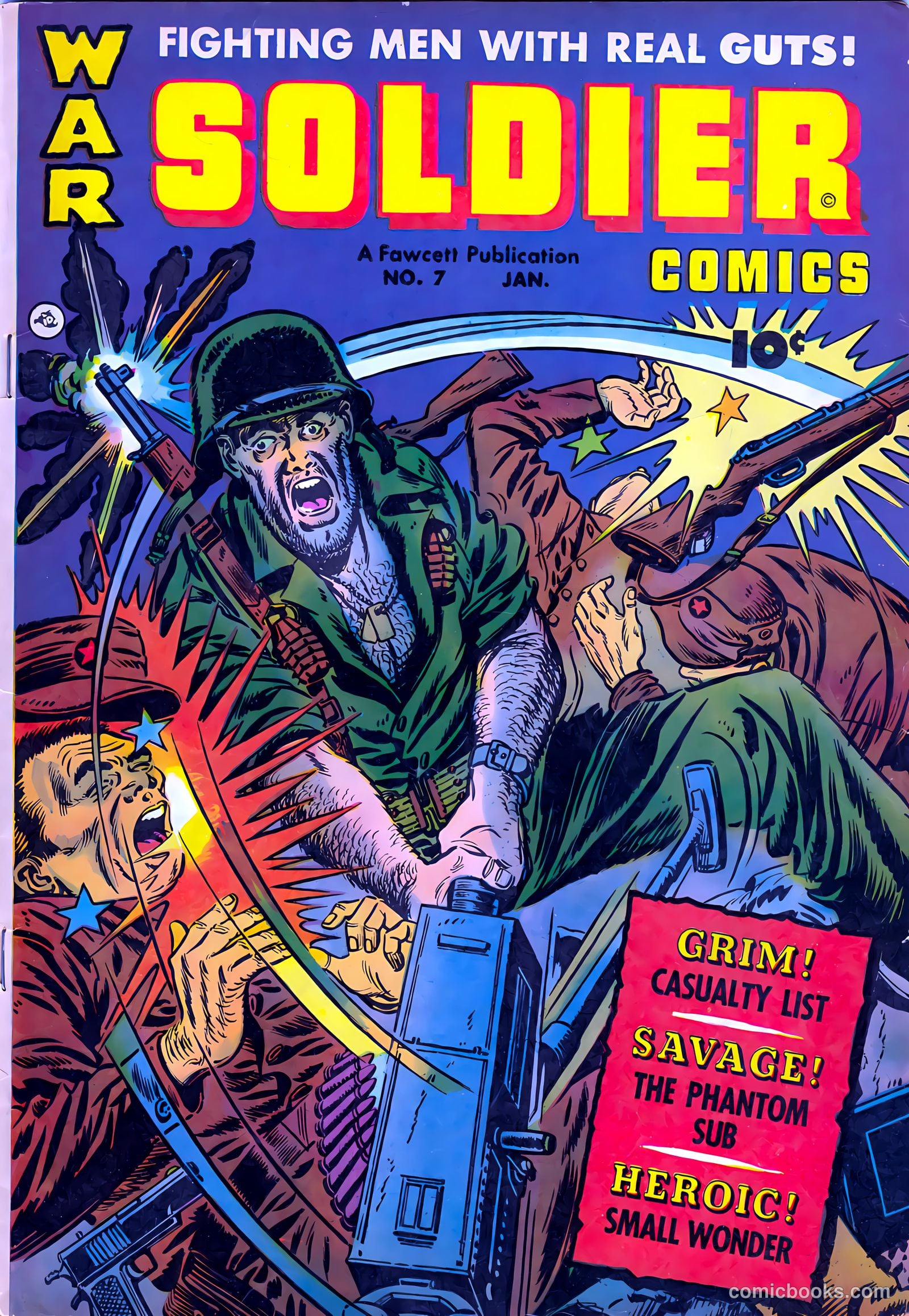 Soldier Comics #7 — page 1 of 36