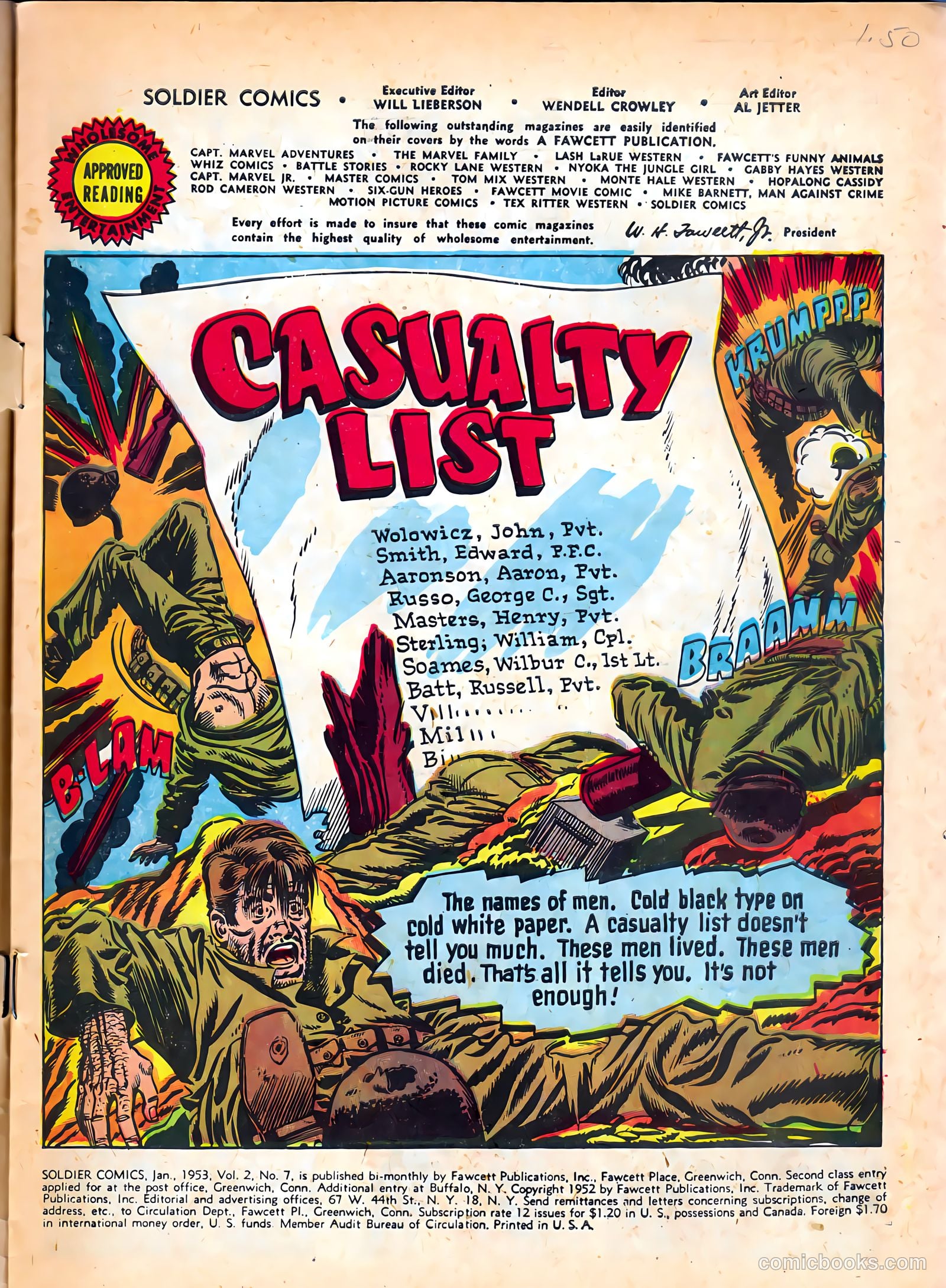 Soldier Comics #7 — page 3 of 36