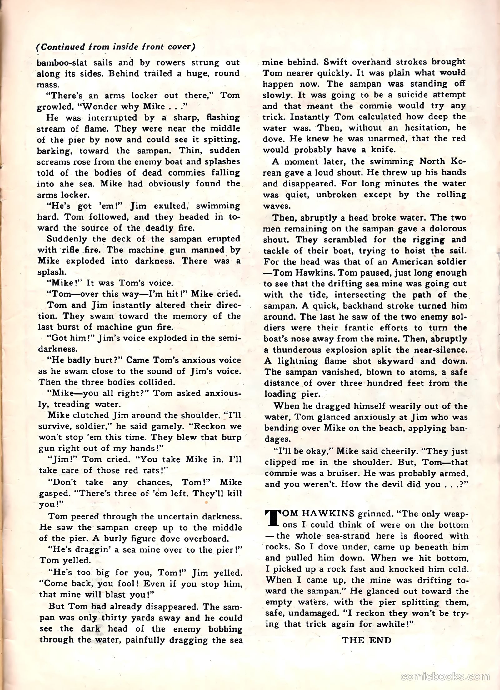 Soldier Comics #8 — page 35 of 36