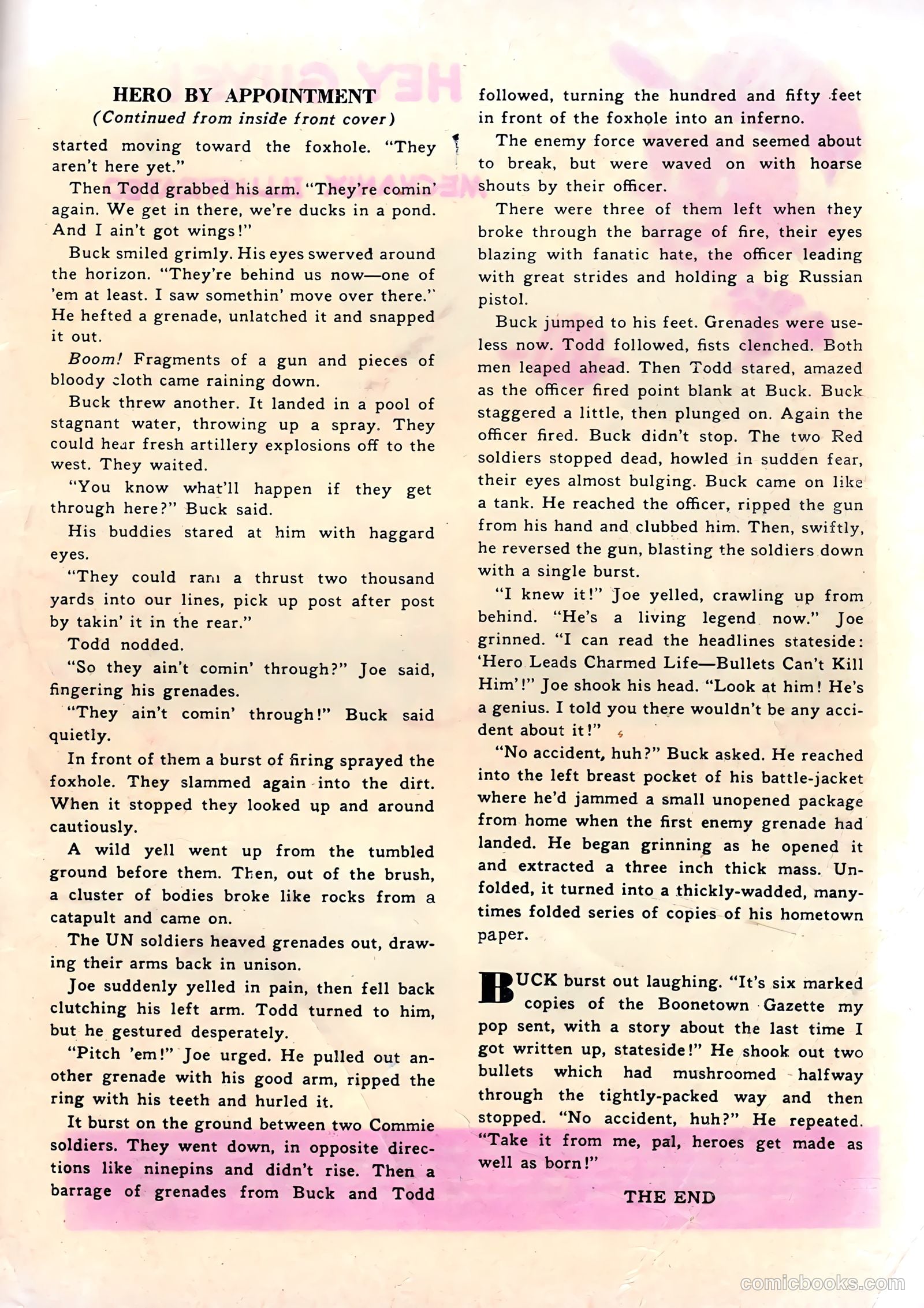 Soldier Comics #9 — page 35 of 37