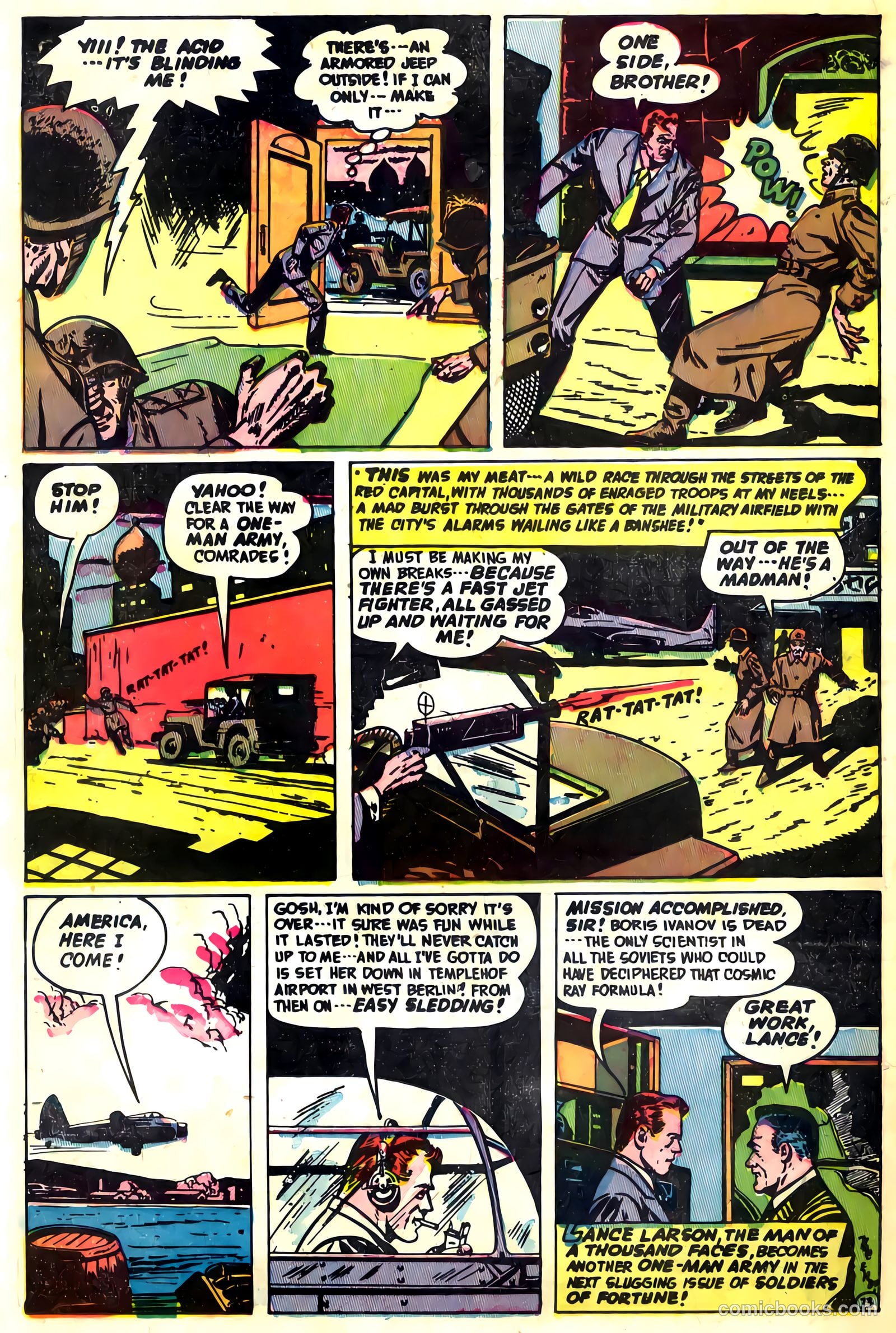 Soldiers of Fortune #1 — page 50 of 52