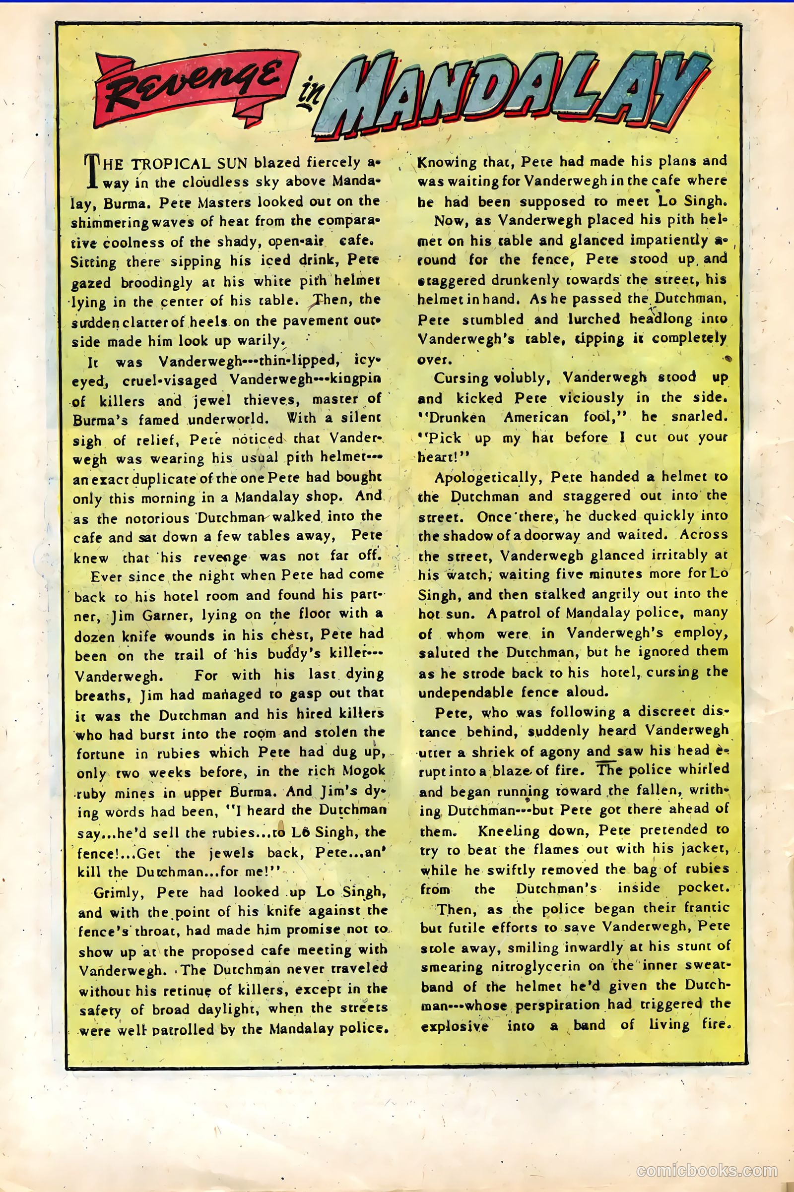 Soldiers of Fortune #3 — page 30 of 52