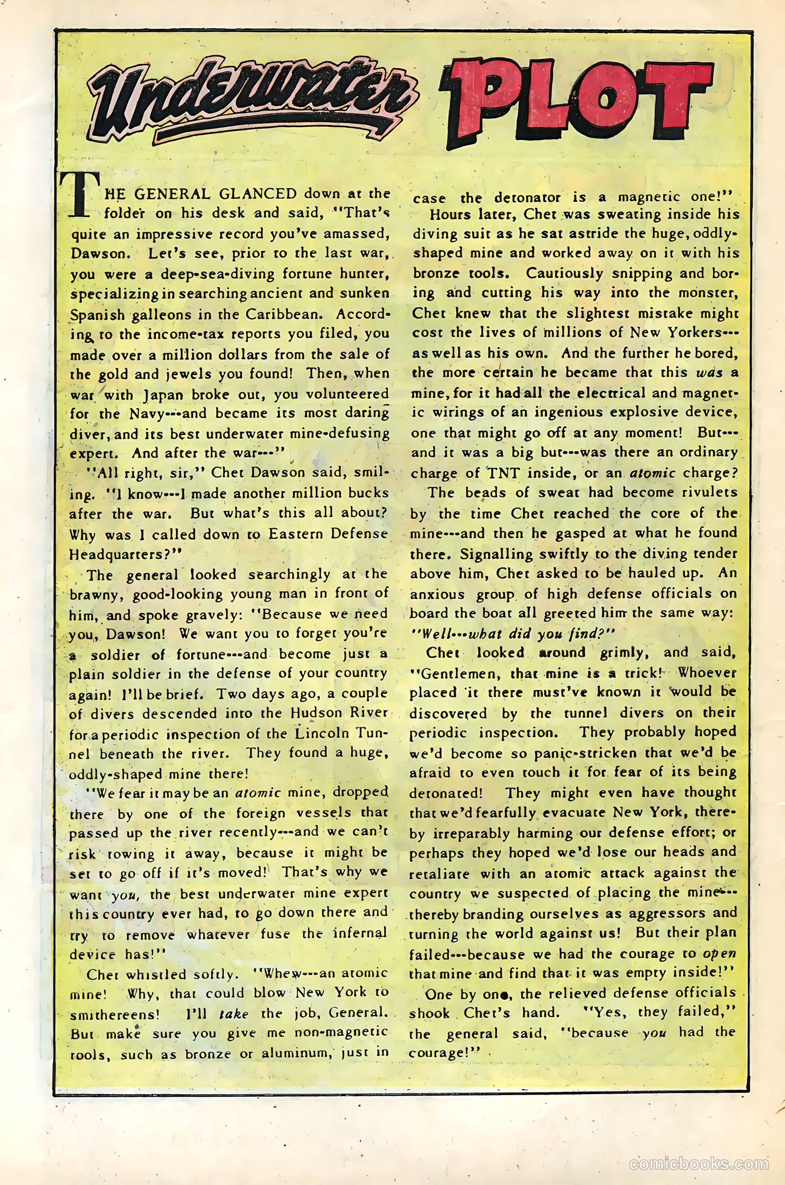 Soldiers of Fortune #3 — page 36 of 52