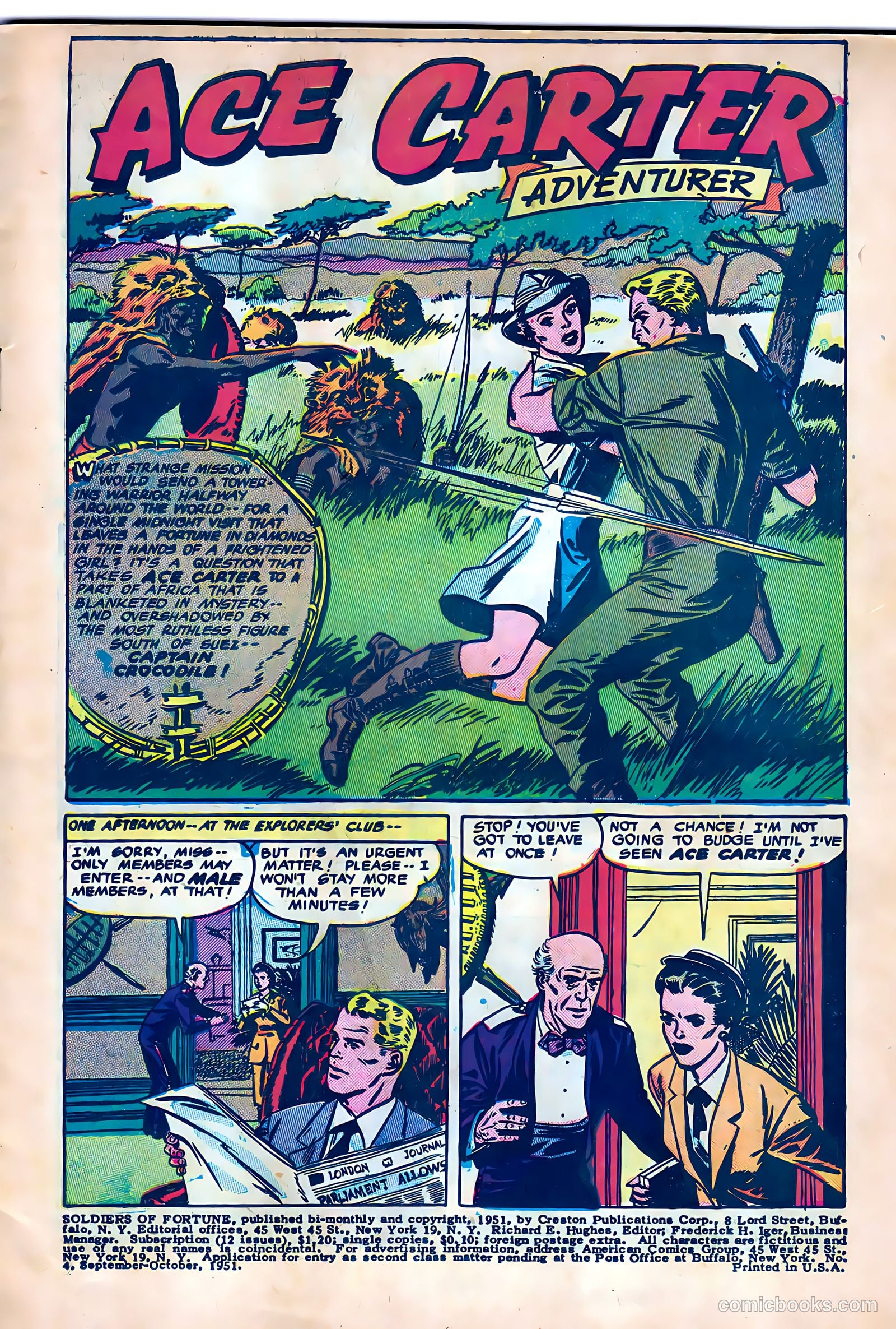 Soldiers of Fortune #4 — page 3 of 36