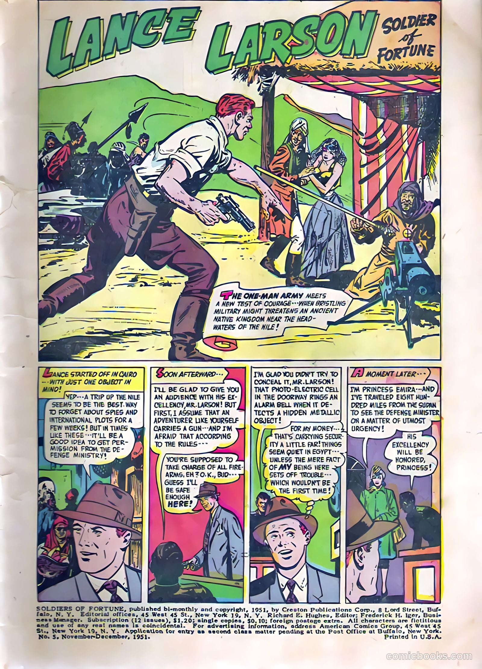Soldiers of Fortune #5 — page 3 of 36