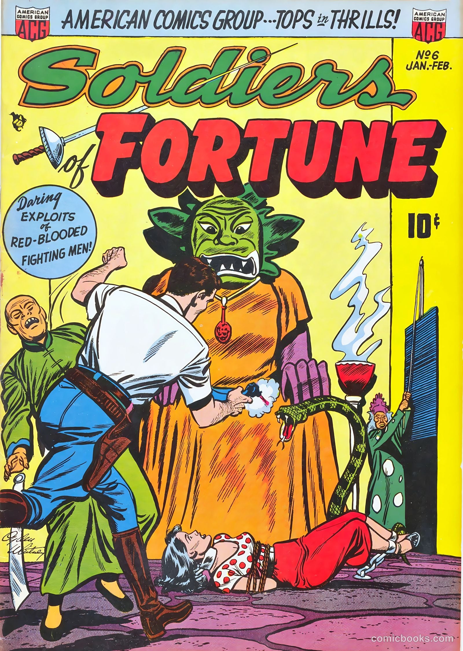 Soldiers of Fortune #6 — page 1 of 37
