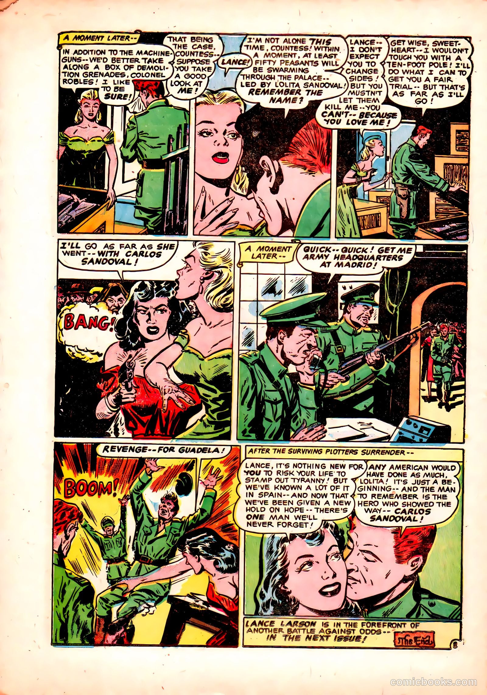 Soldiers of Fortune #7 — page 32 of 36