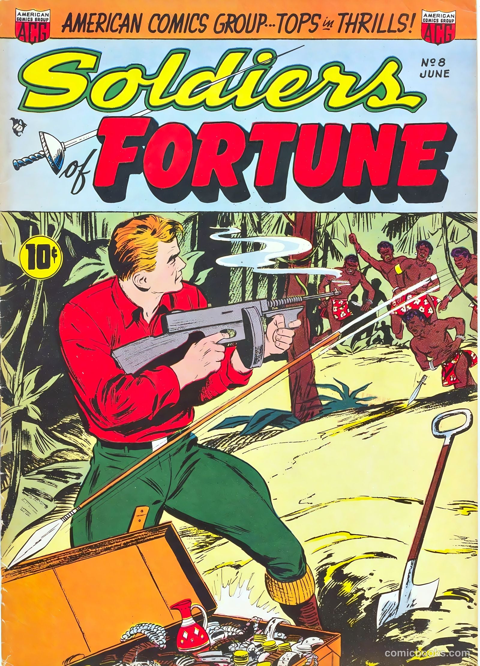 Soldiers of Fortune #8 — page 1 of 37