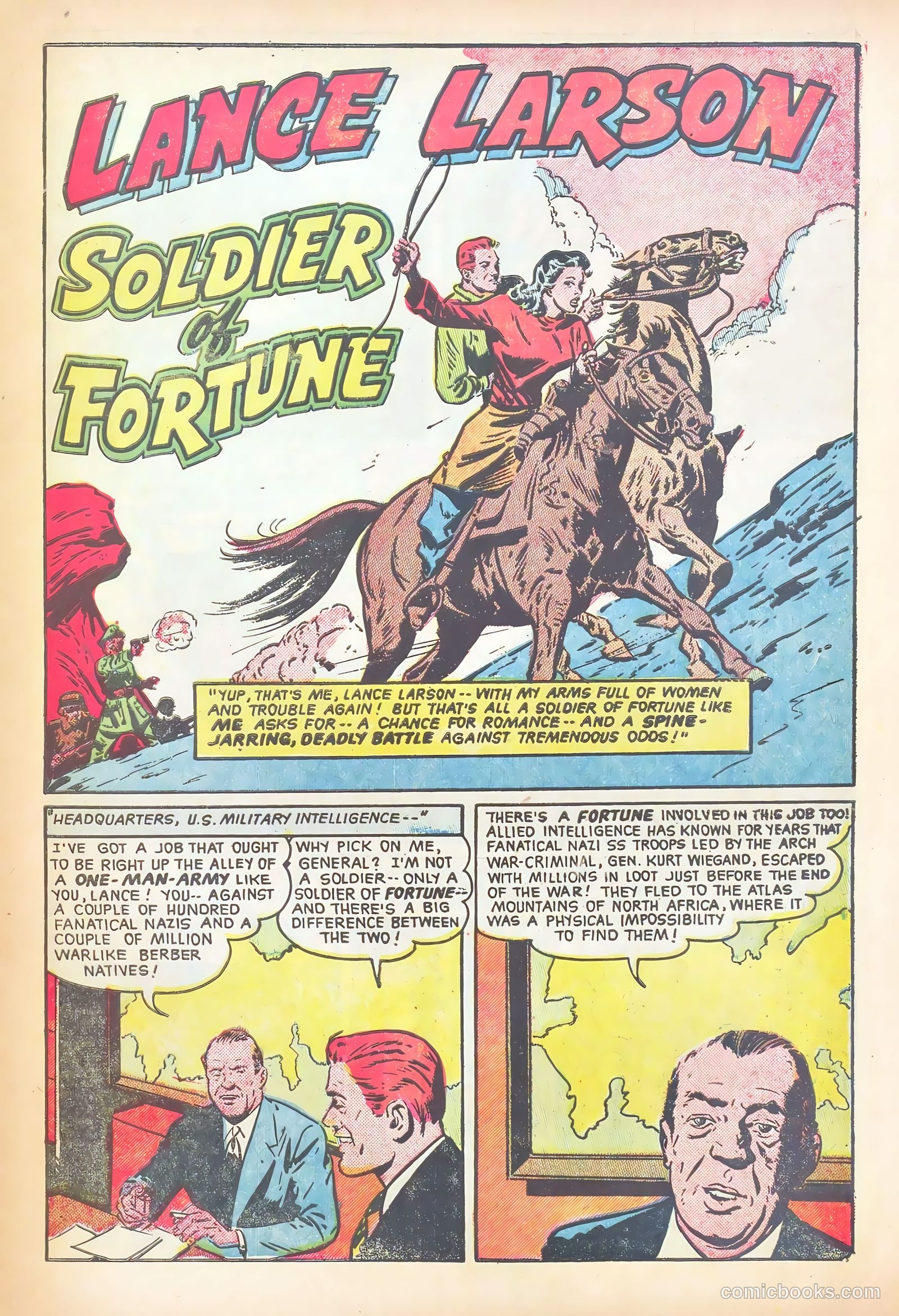 Soldiers of Fortune #8 — page 13 of 37