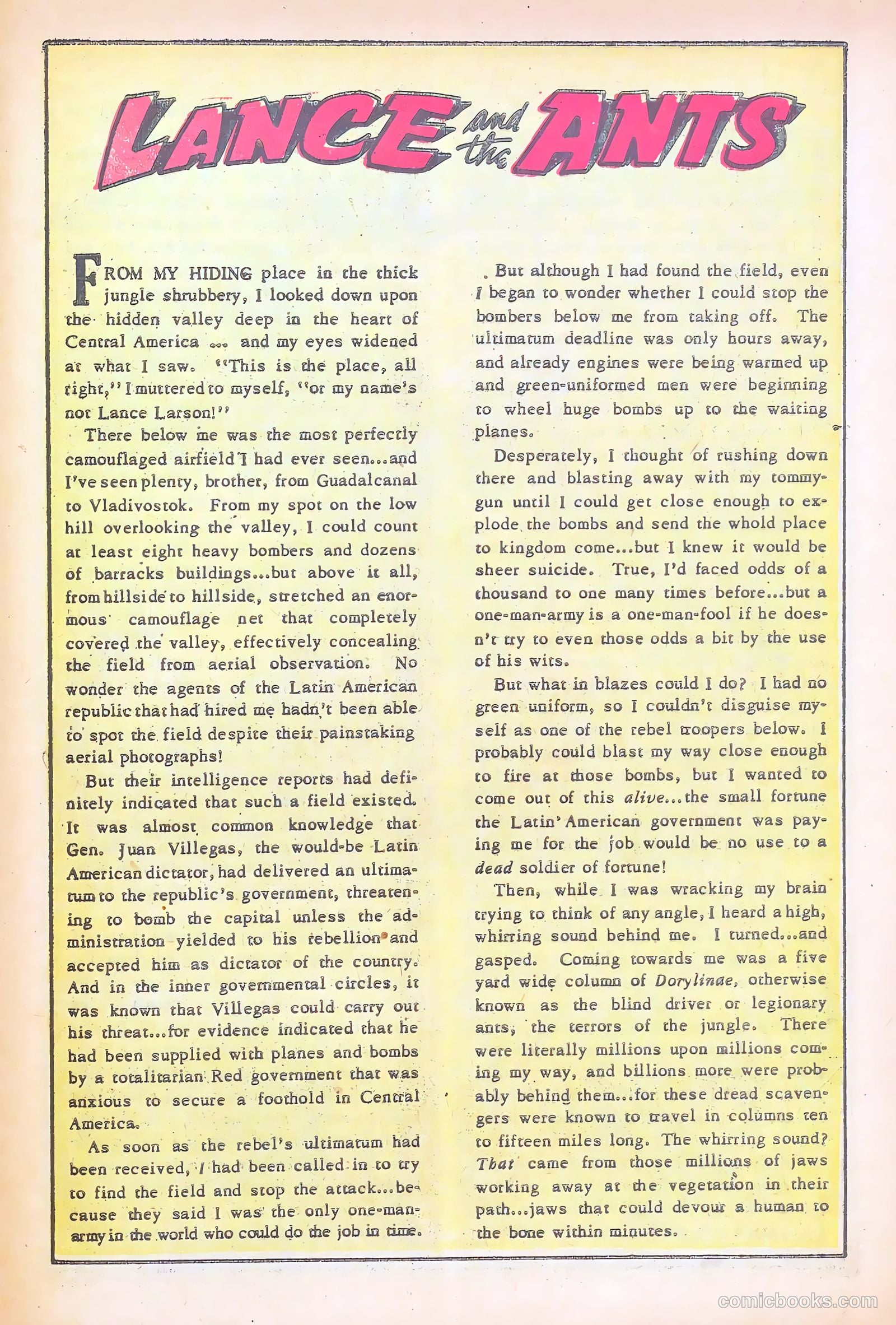 Soldiers of Fortune #8 — page 25 of 37