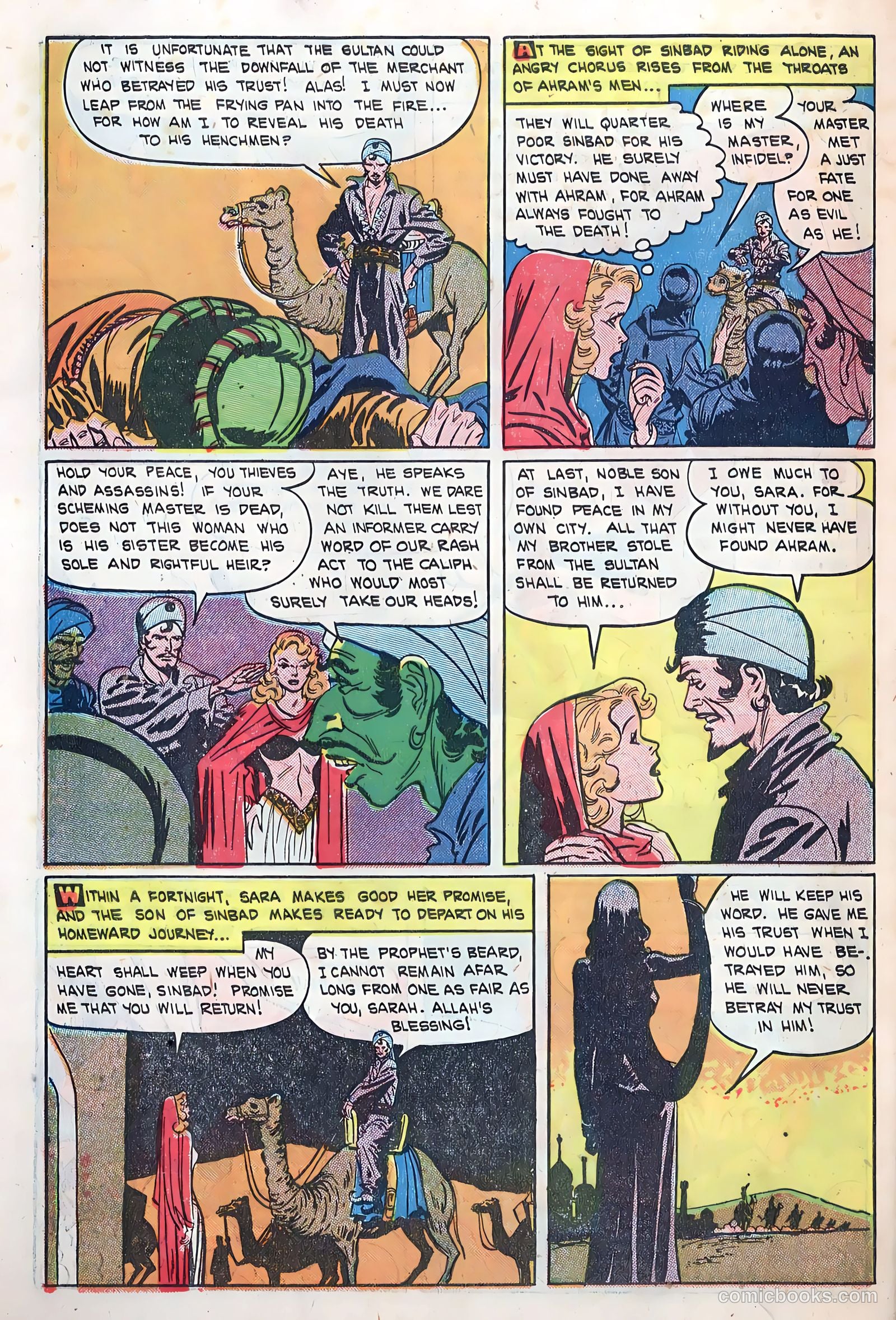 Son of Sinbad #1 — page 34 of 36