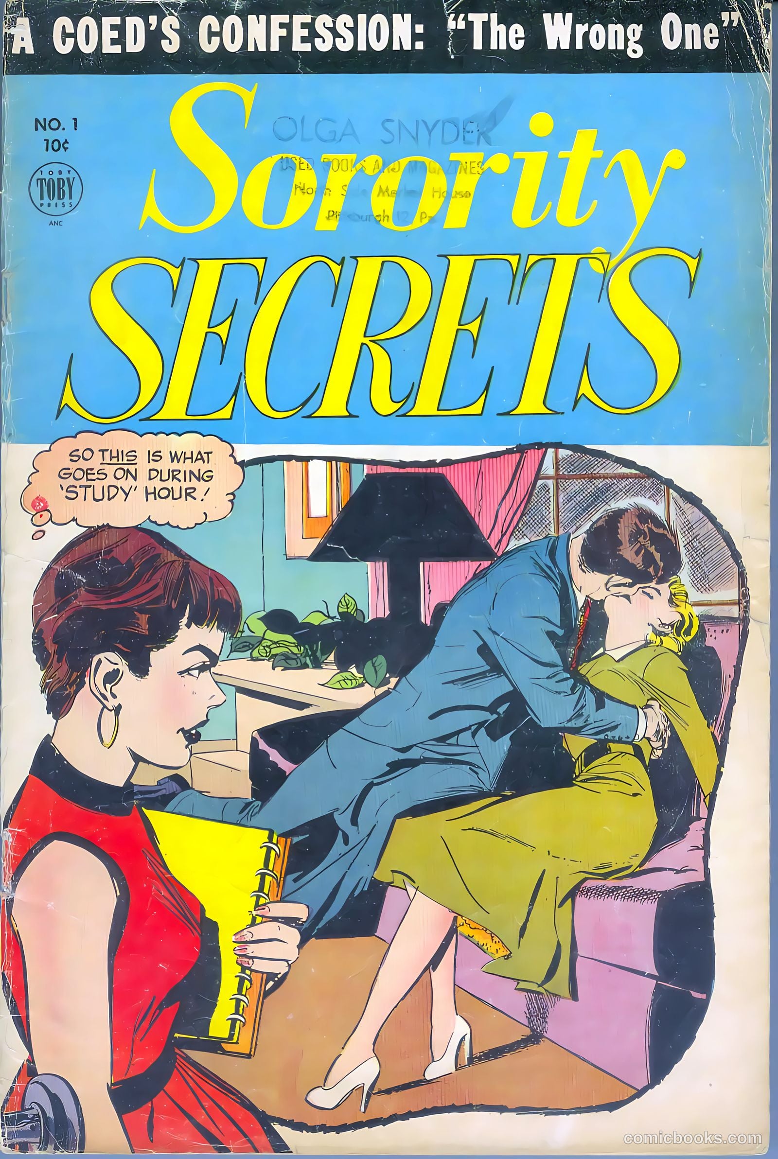 Sorority Secrets #1 — page 1 of 36