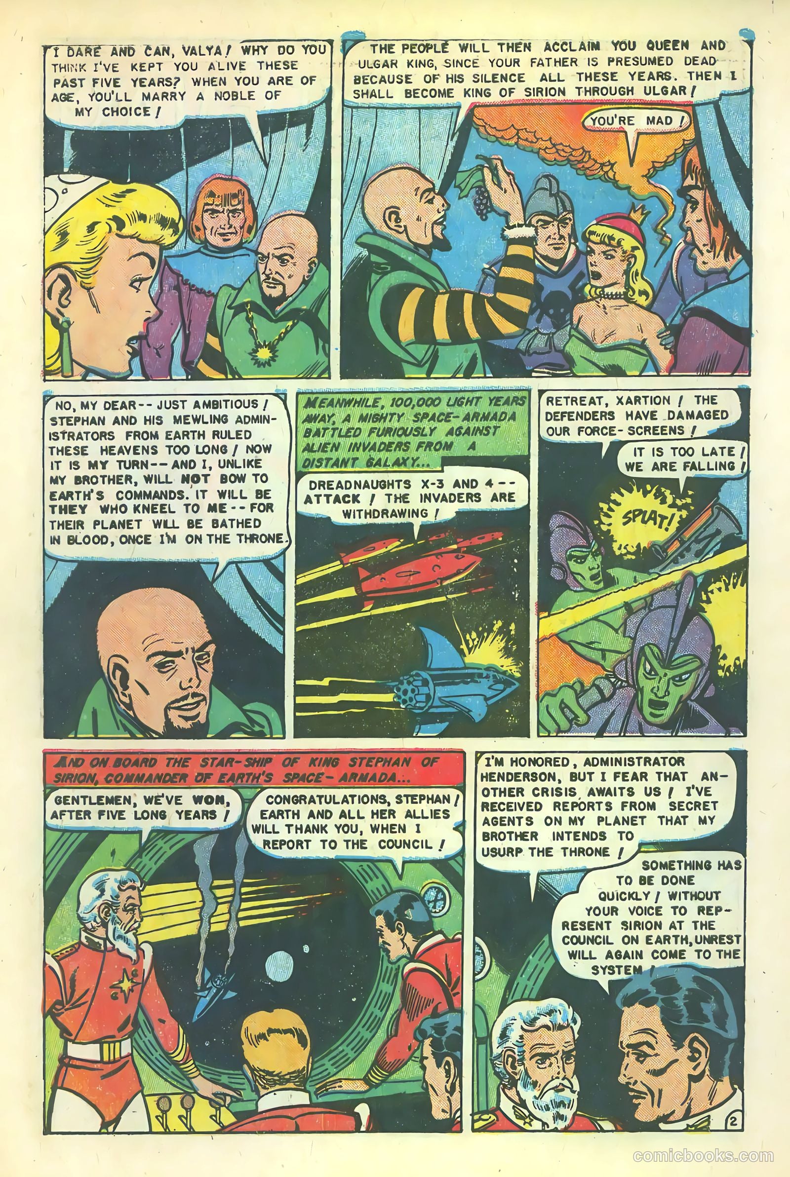 Space Action #1 — page 4 of 37