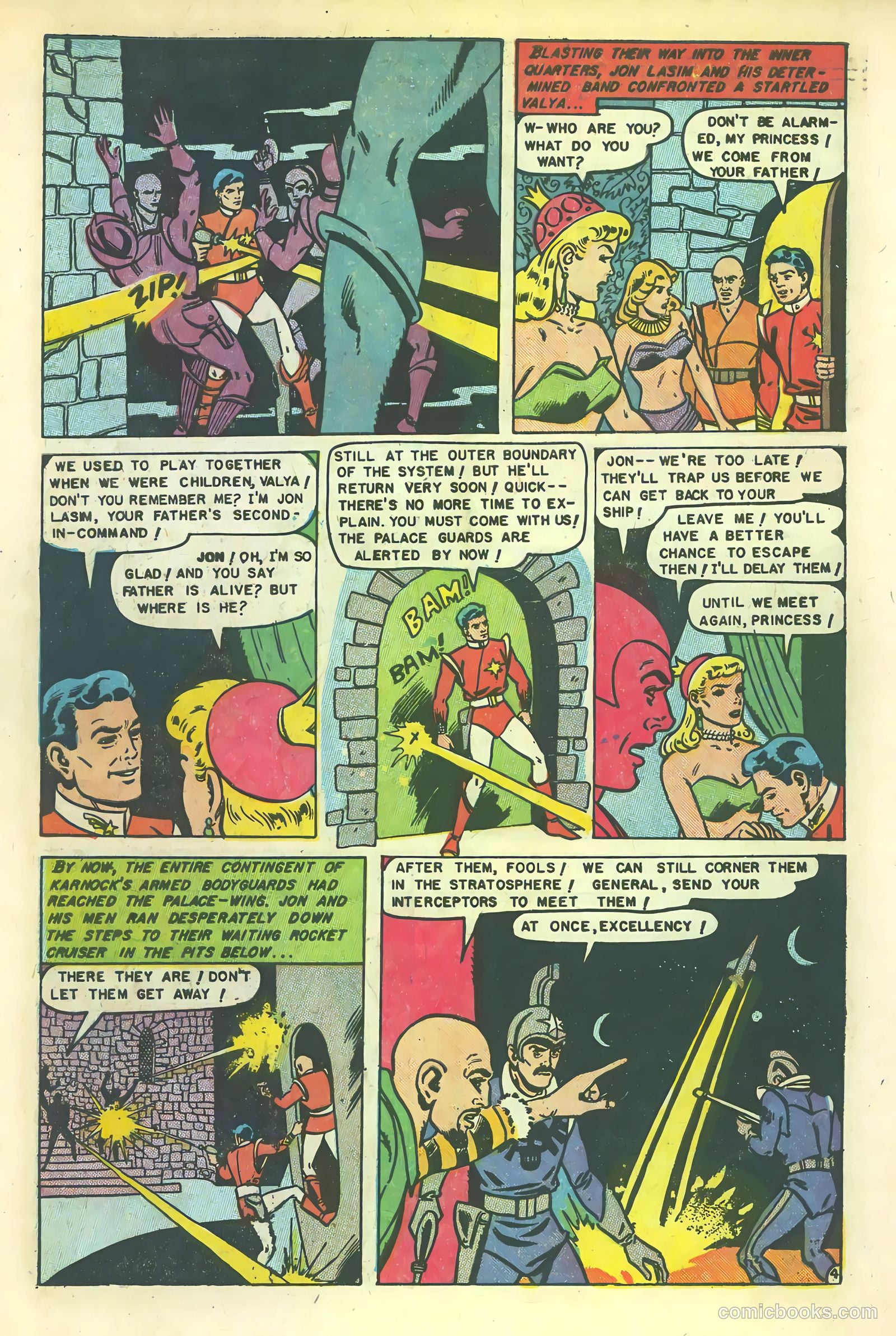 Space Action #1 — page 6 of 37