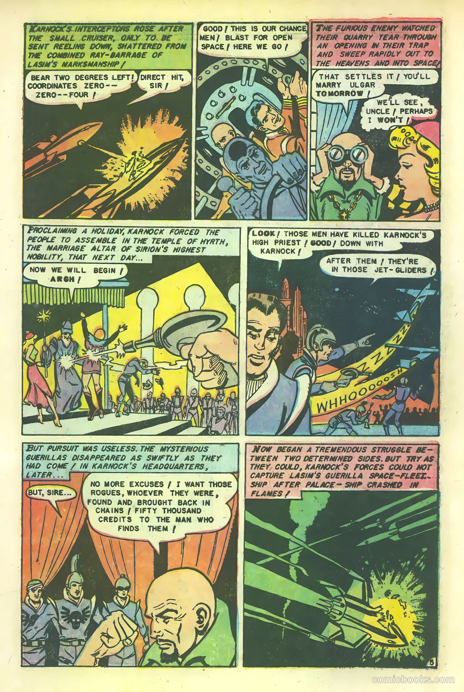 Space Action #1 — page 7 of 37