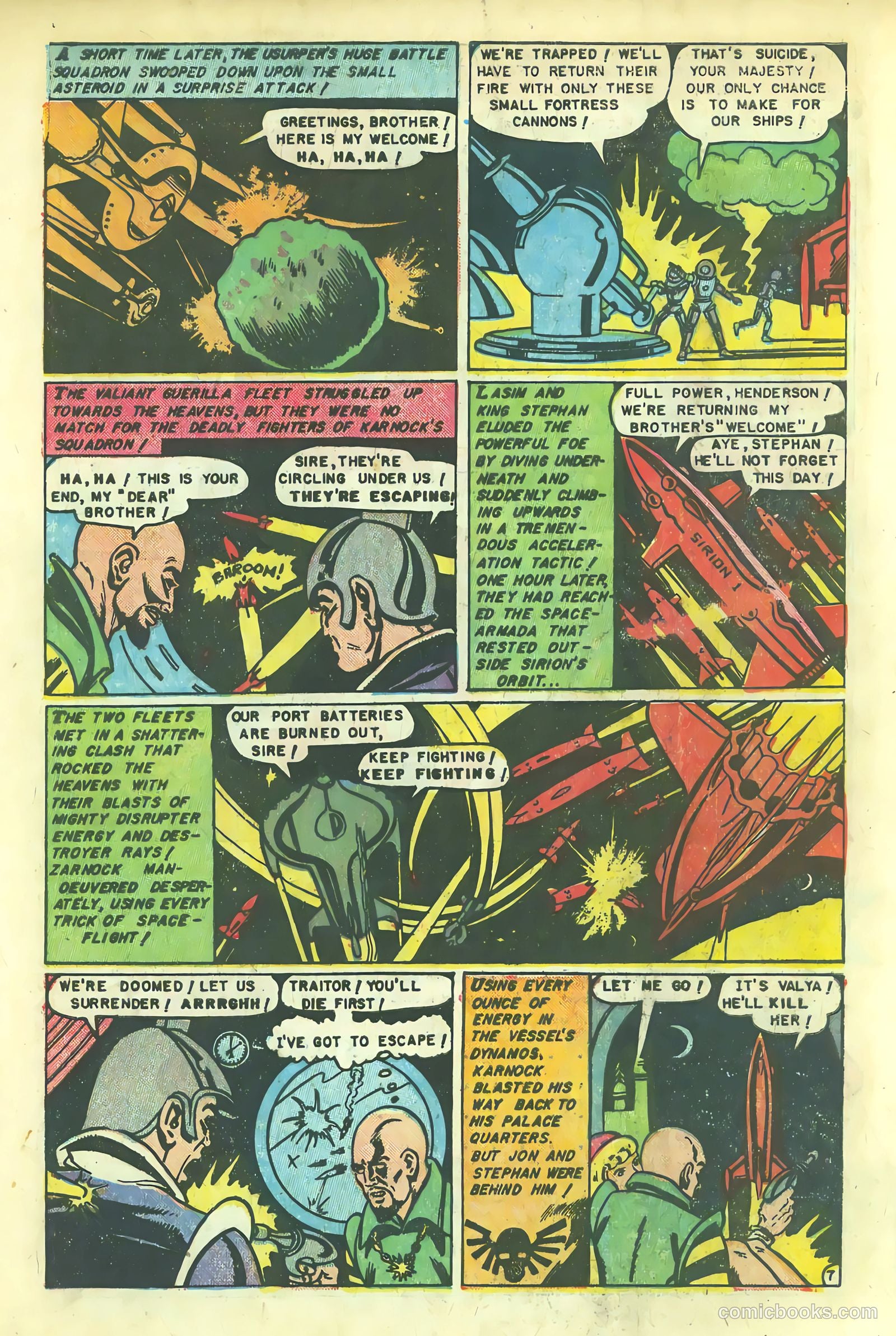 Space Action #1 — page 9 of 37