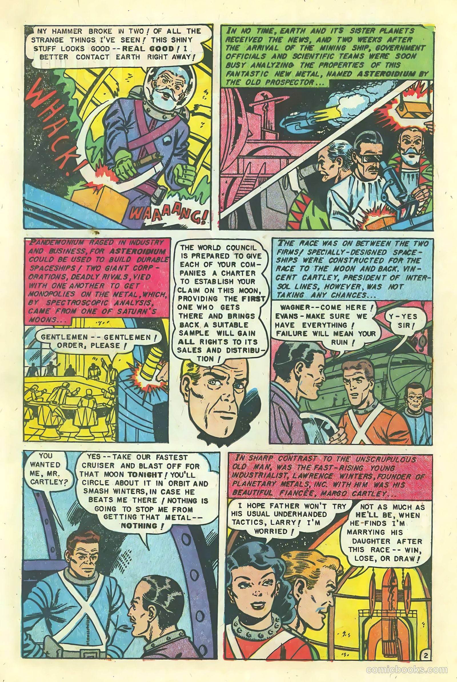 Space Action #1 — page 12 of 37