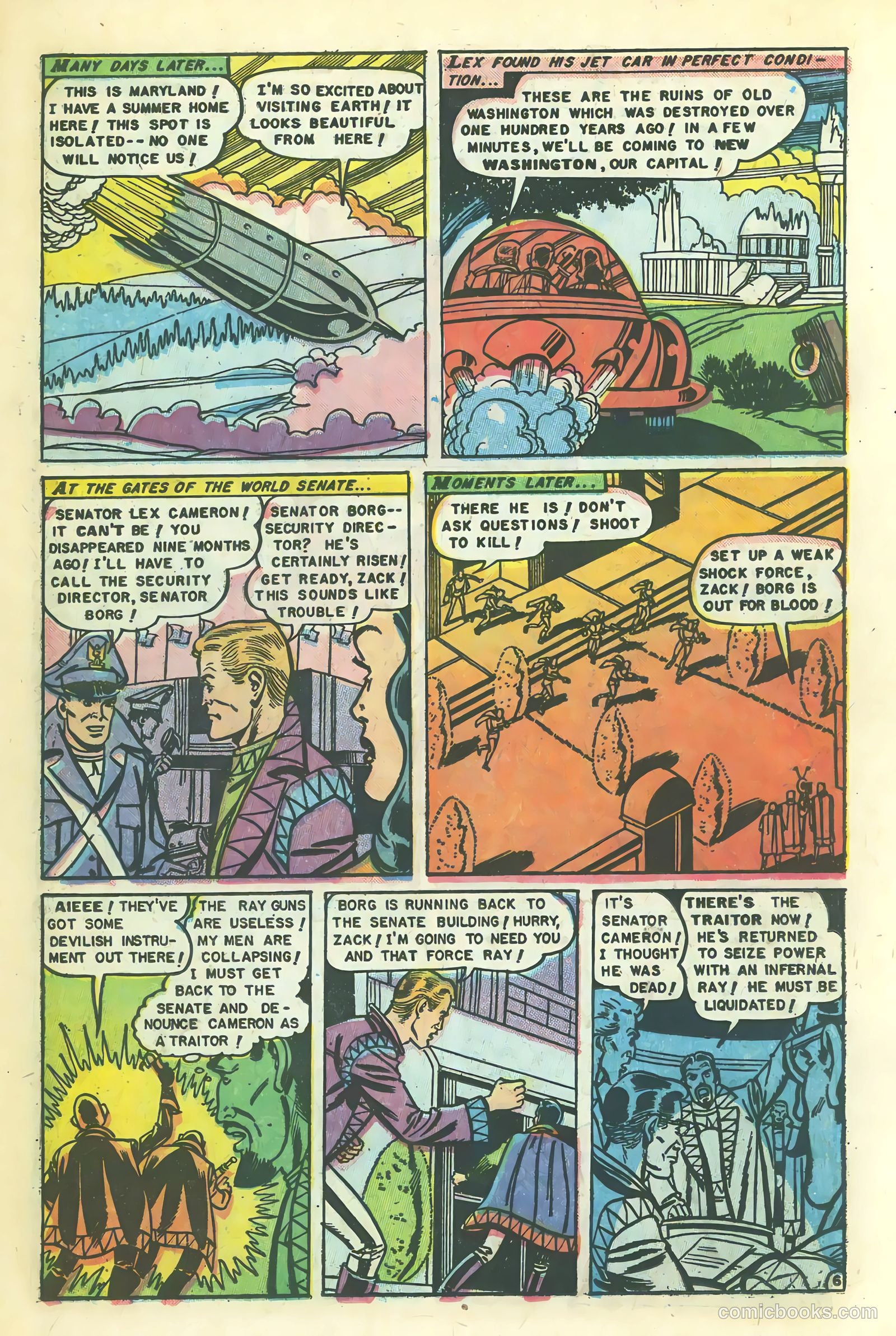 Space Action #1 — page 23 of 37