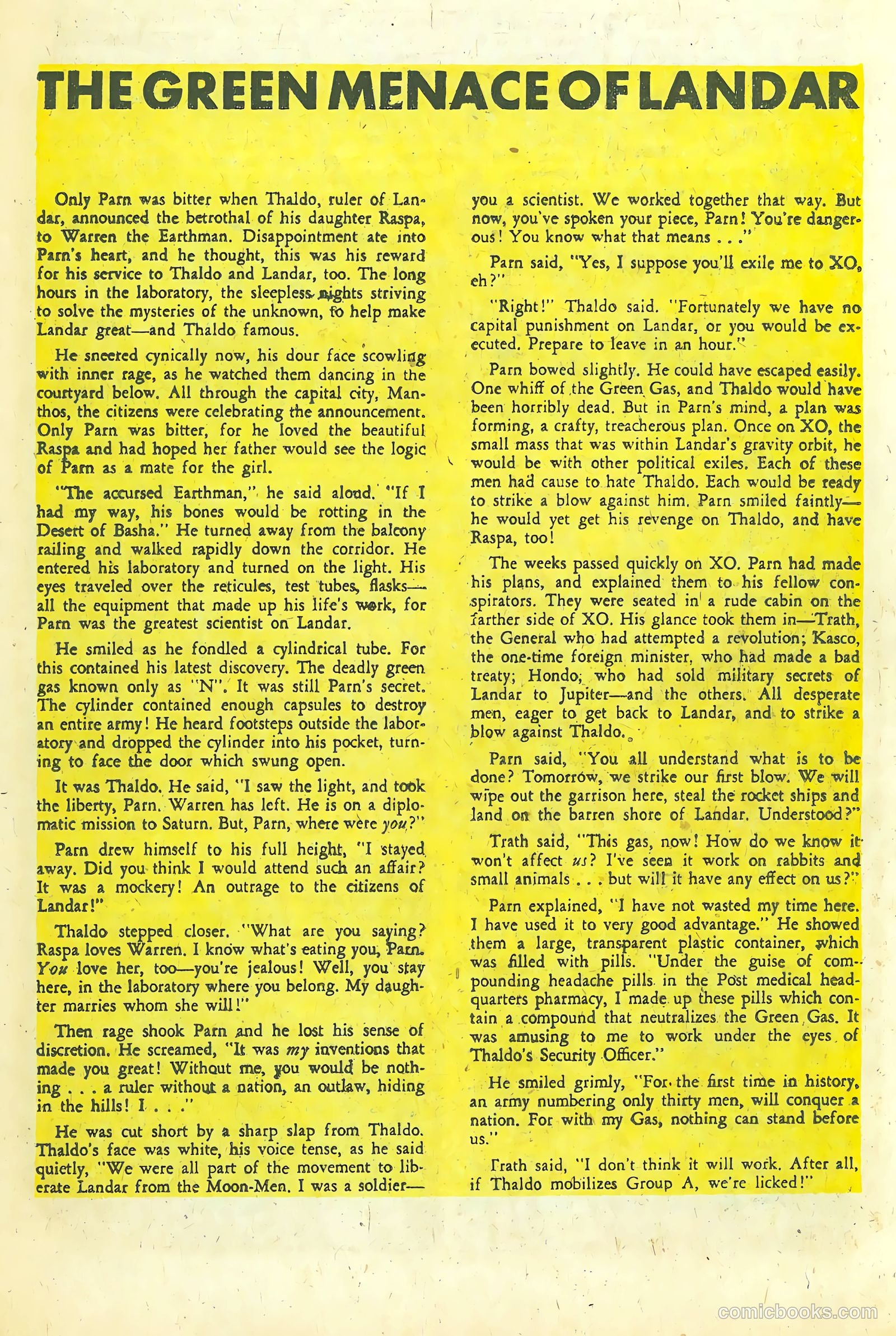 Space Action #1 — page 25 of 37