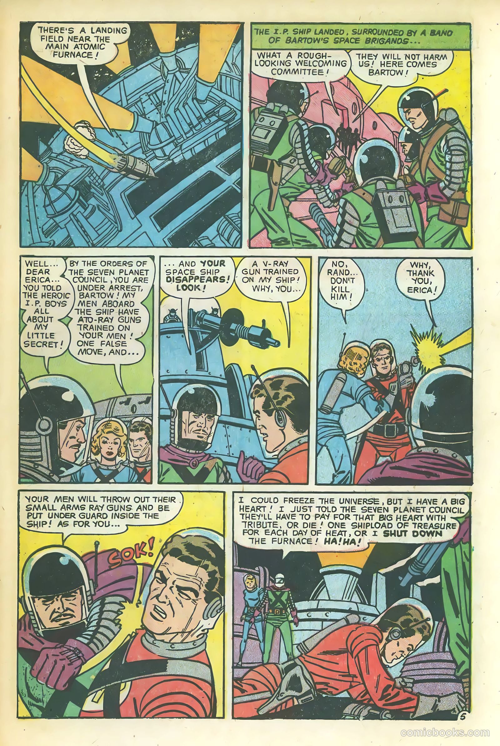 Space Action #1 — page 31 of 37