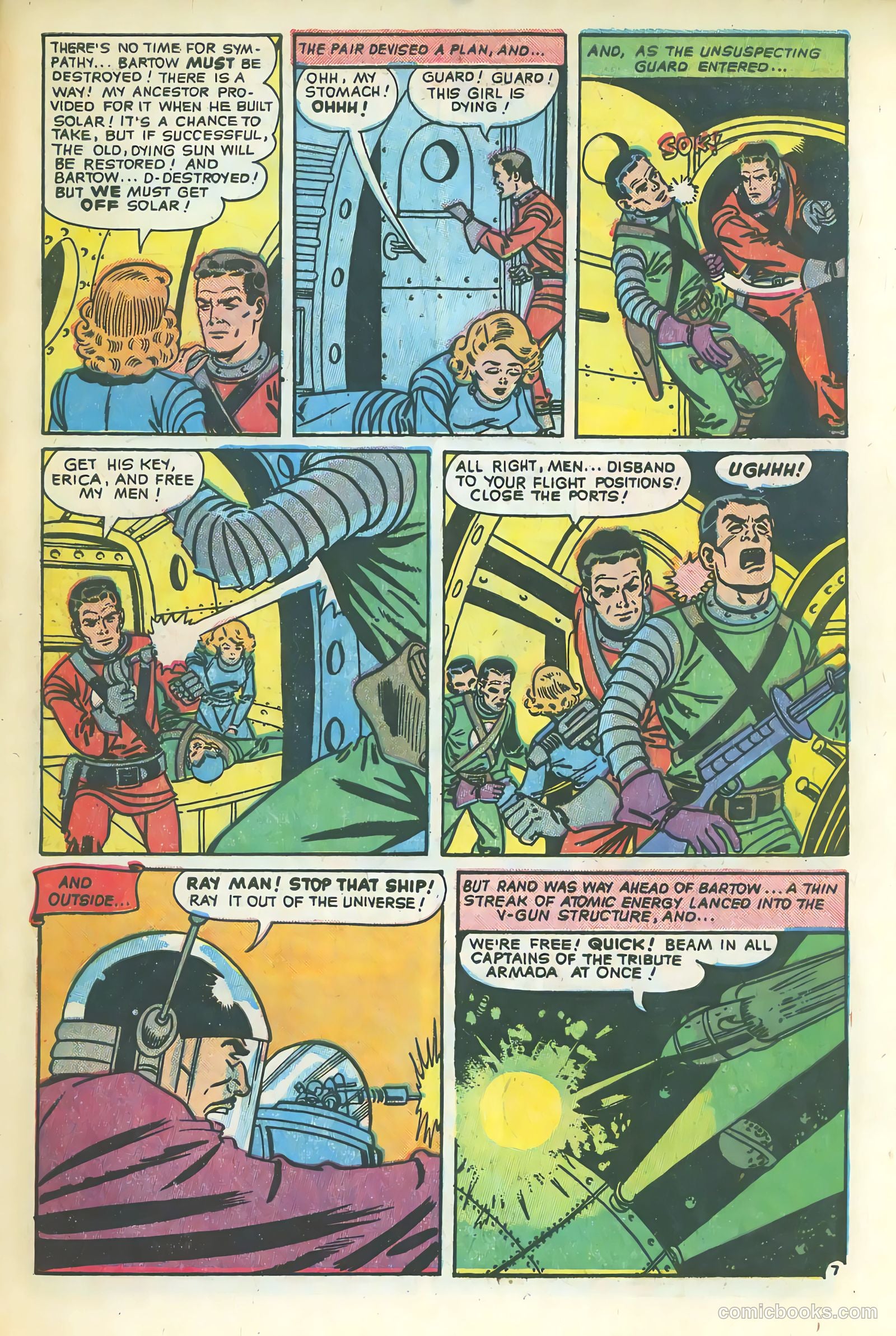 Space Action #1 — page 33 of 37