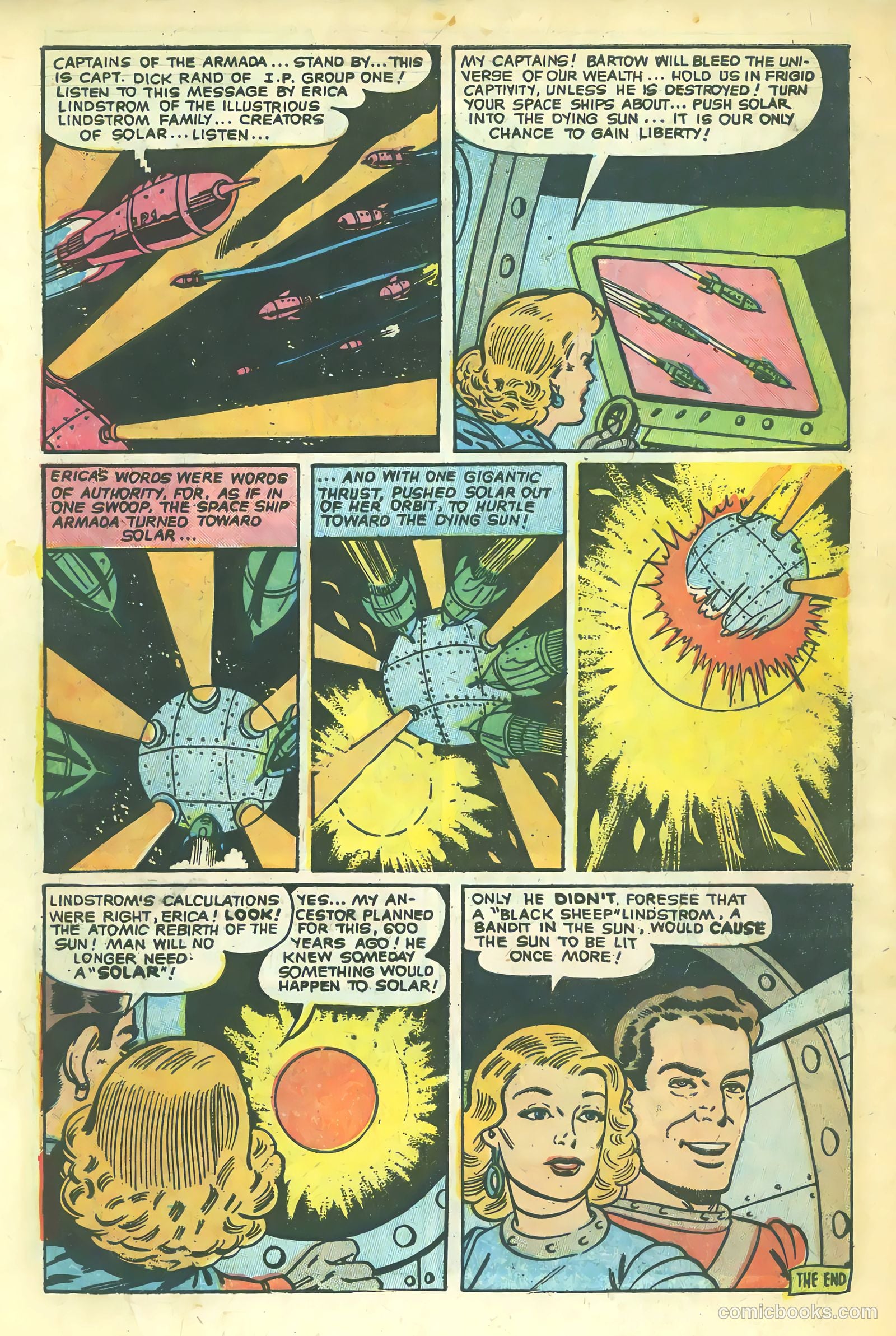 Space Action #1 — page 34 of 37