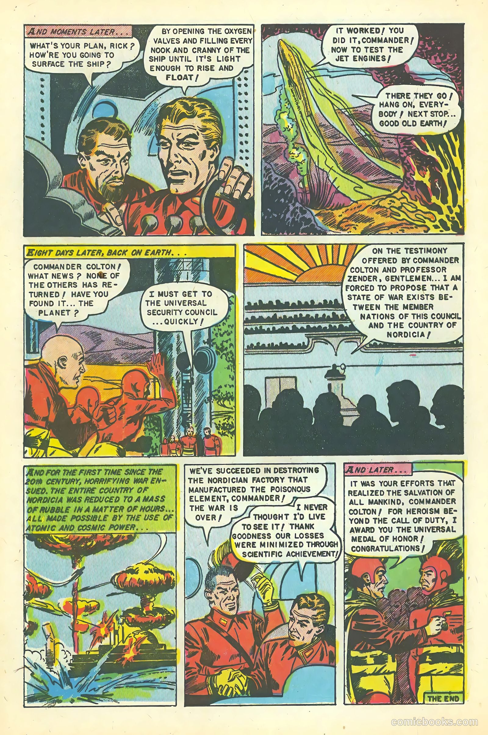 Space Action #3 — page 16 of 36
