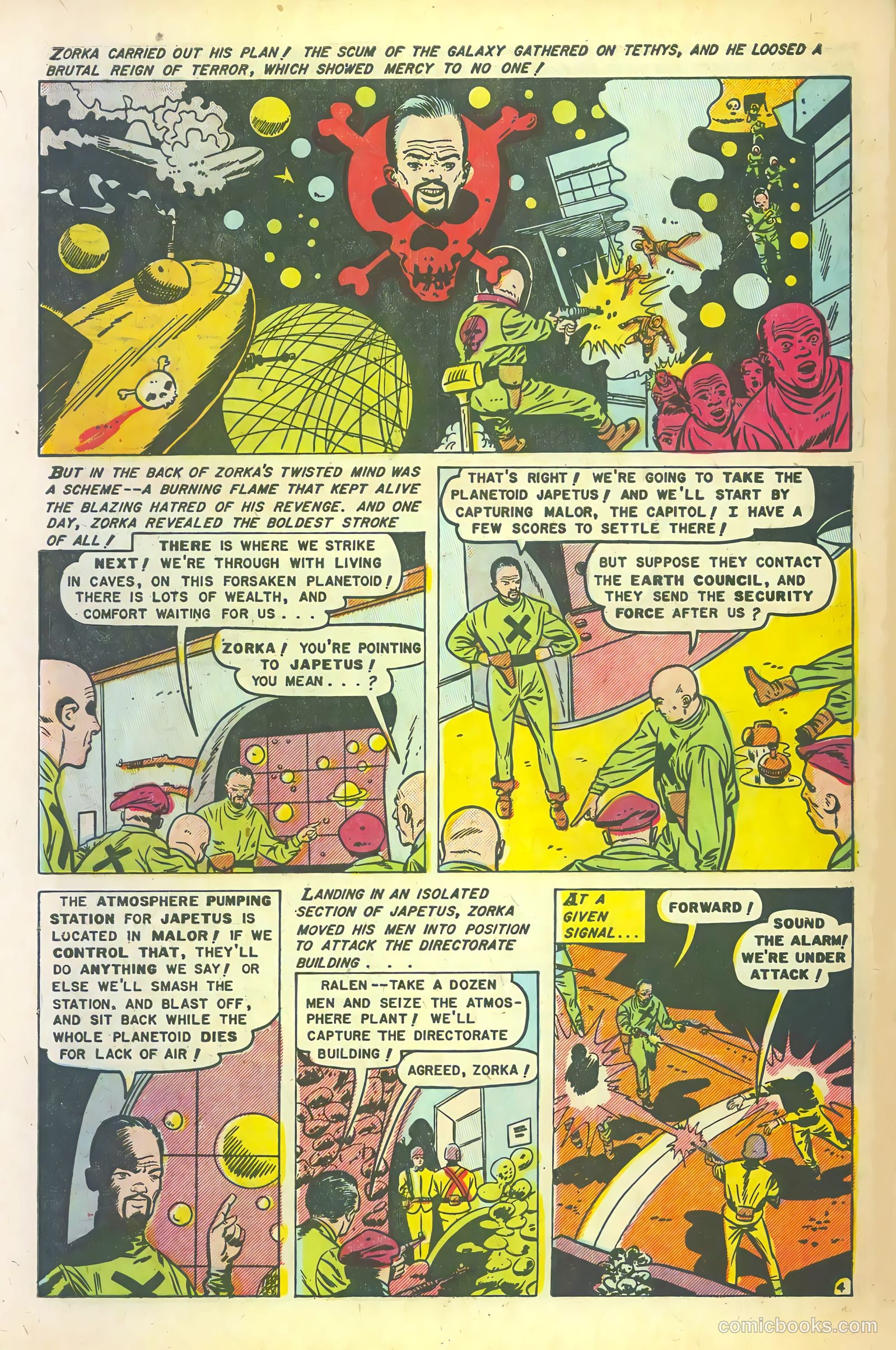 Space Action #3 — page 30 of 36