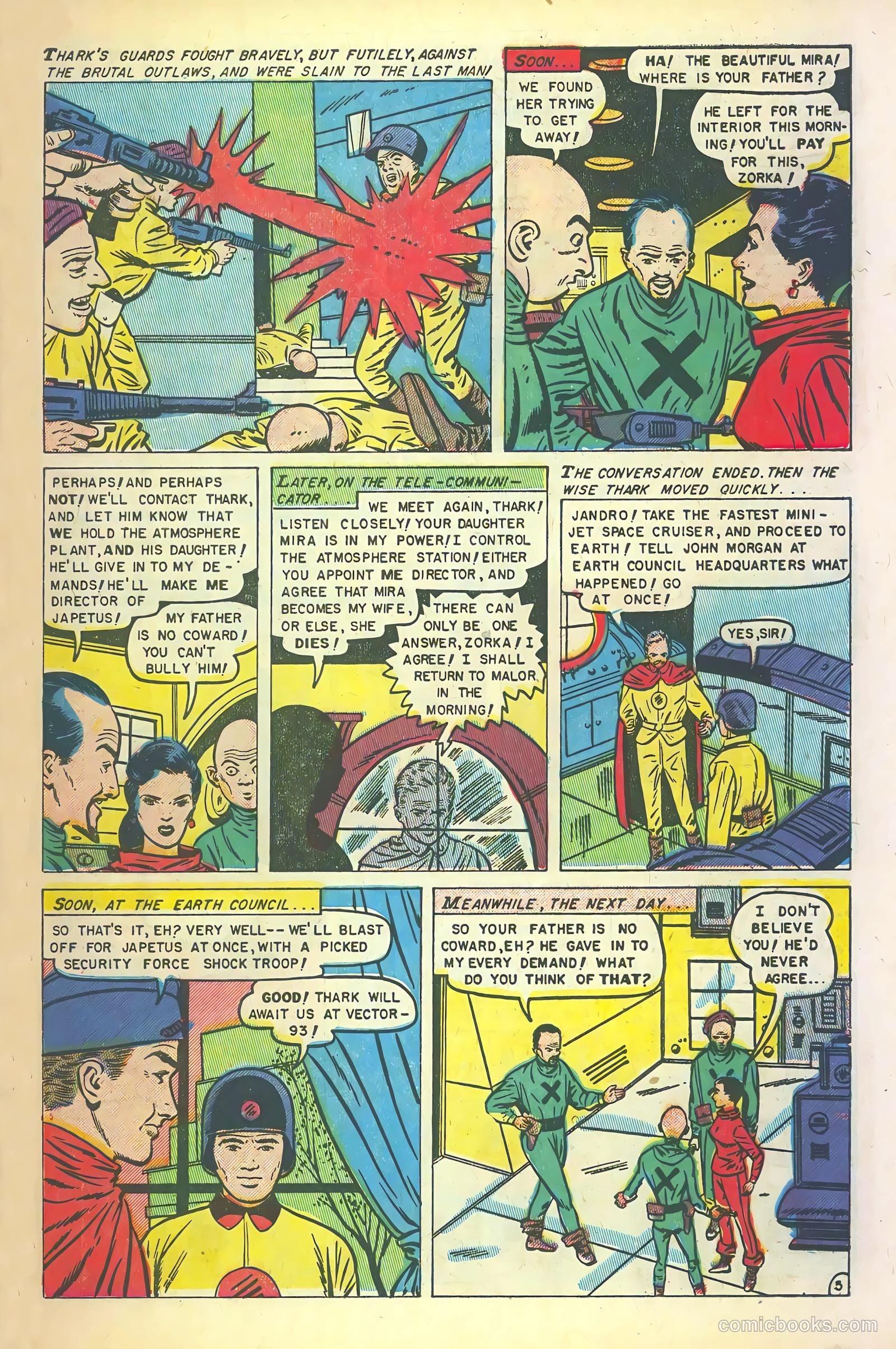 Space Action #3 — page 31 of 36