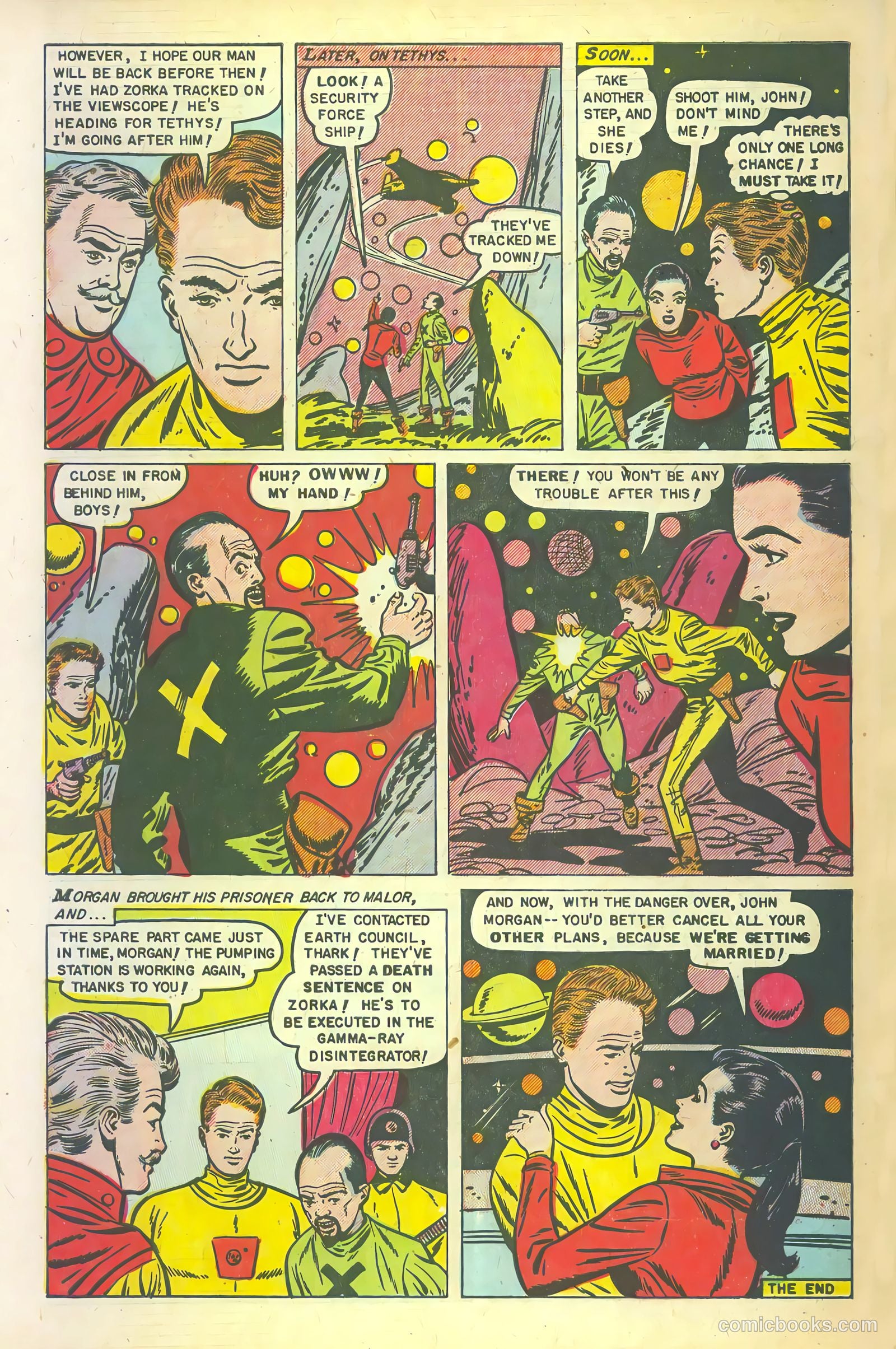 Space Action #3 — page 34 of 36