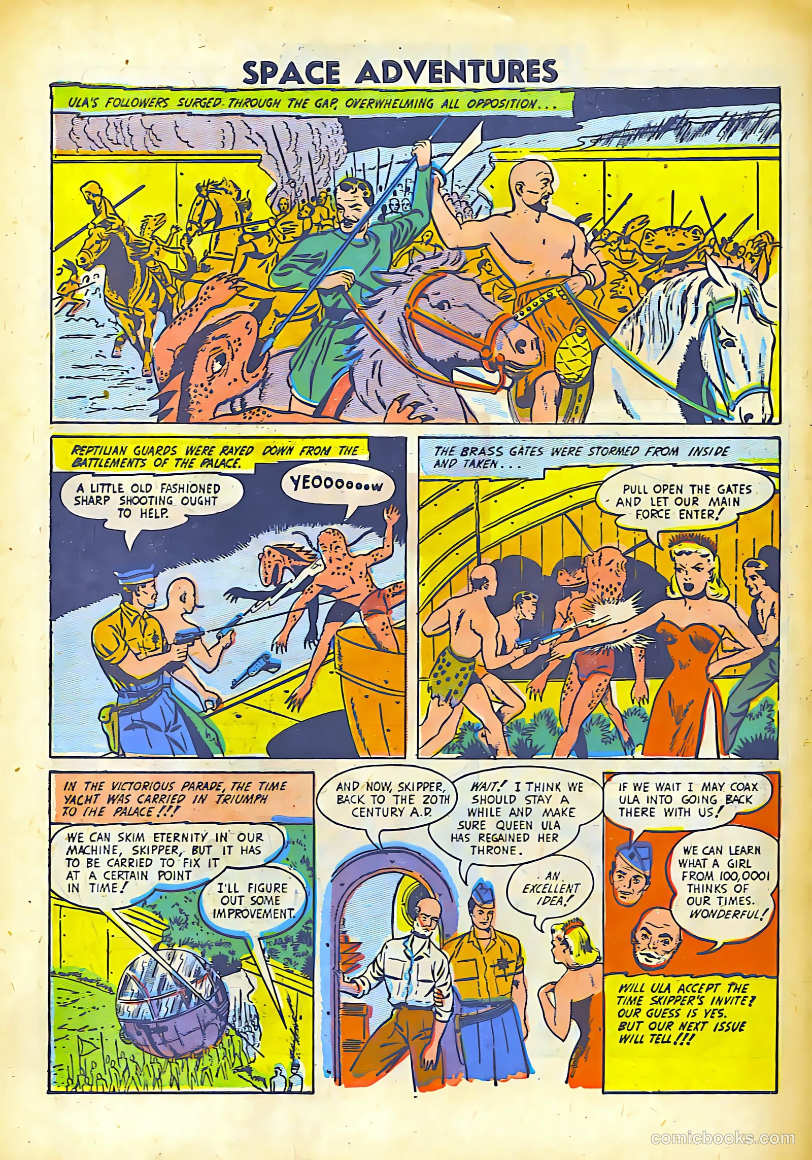 Space Adventures #1 — page 33 of 35