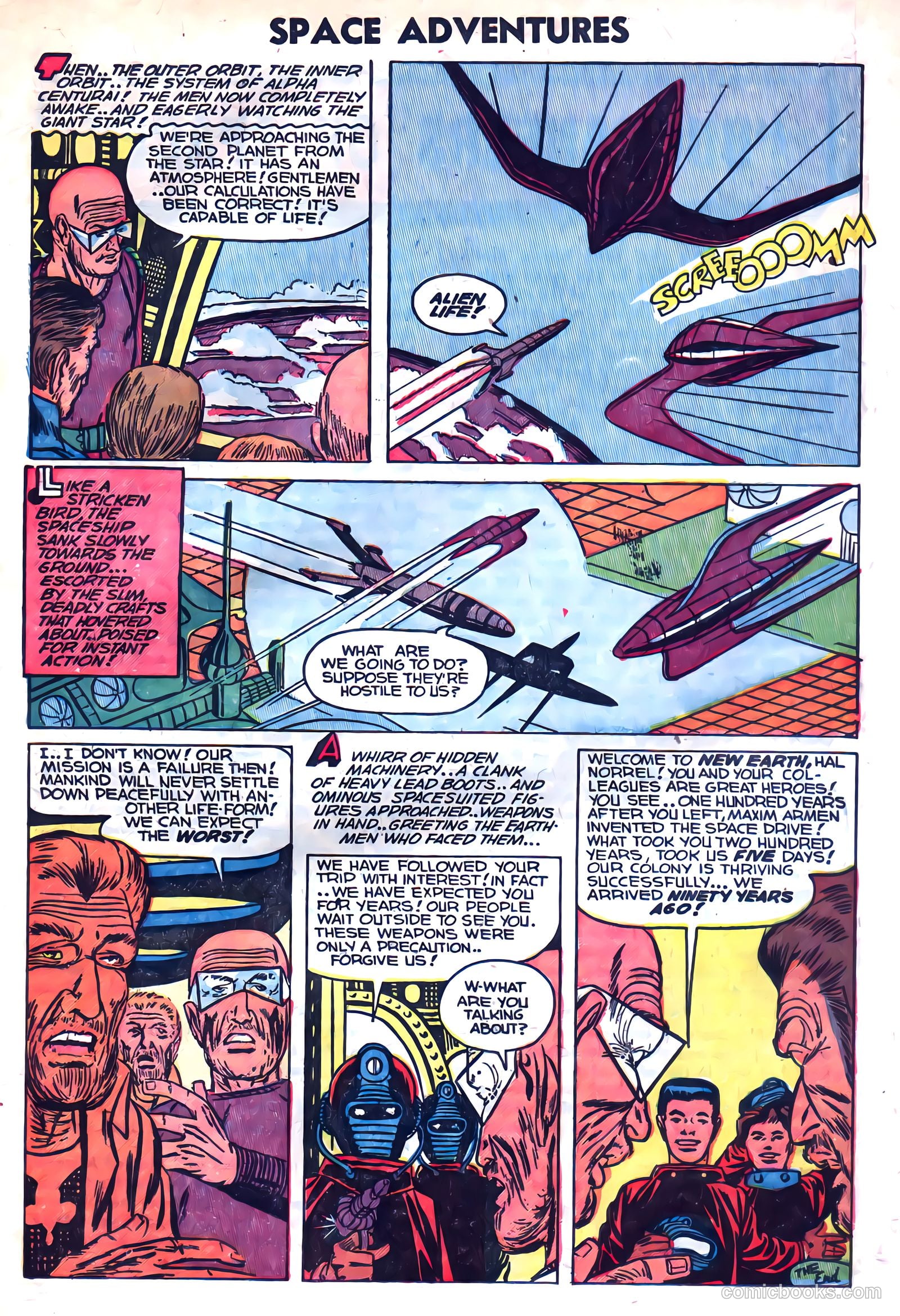 Space Adventures #10 — page 15 of 36