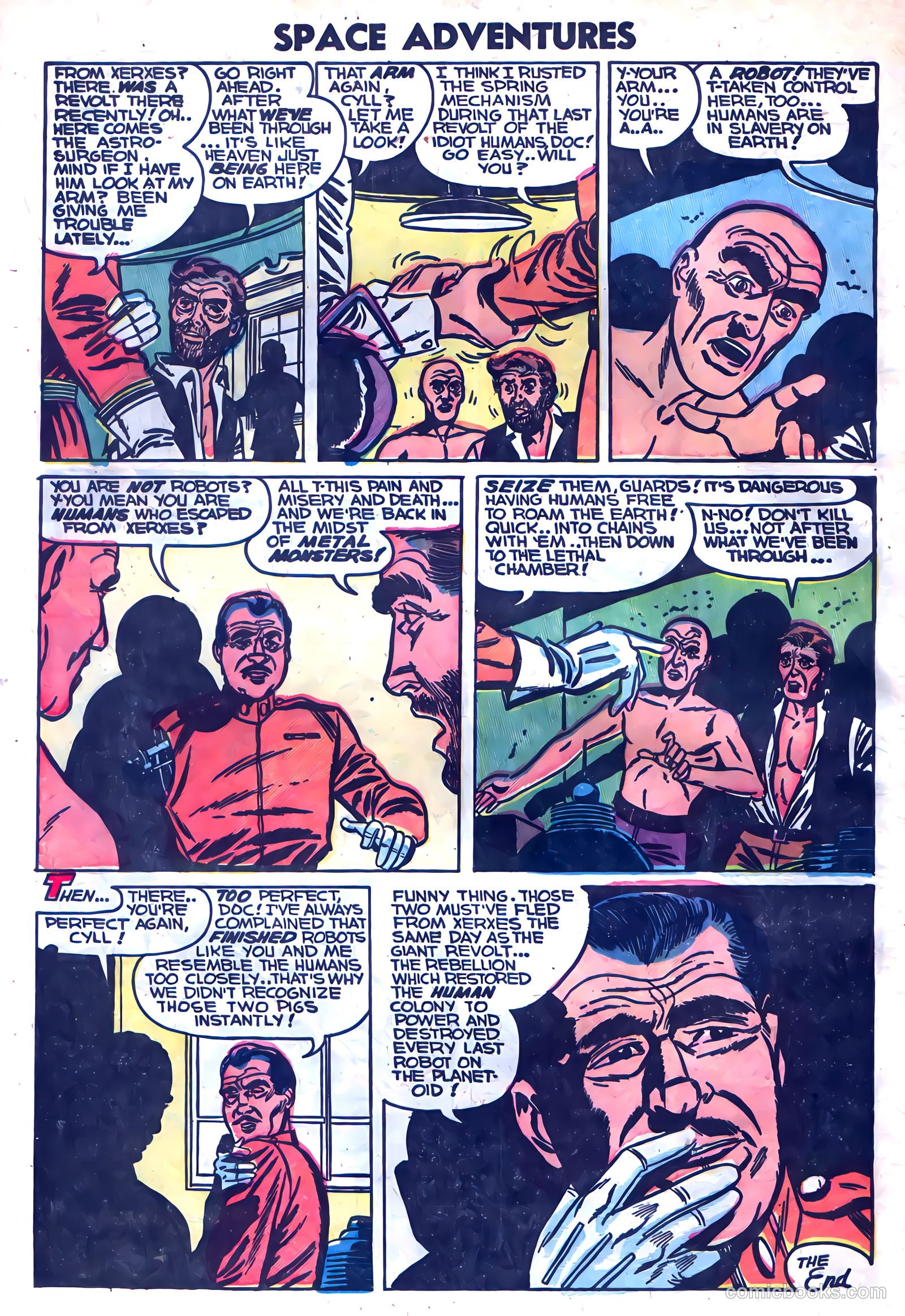 Space Adventures #10 — page 32 of 36