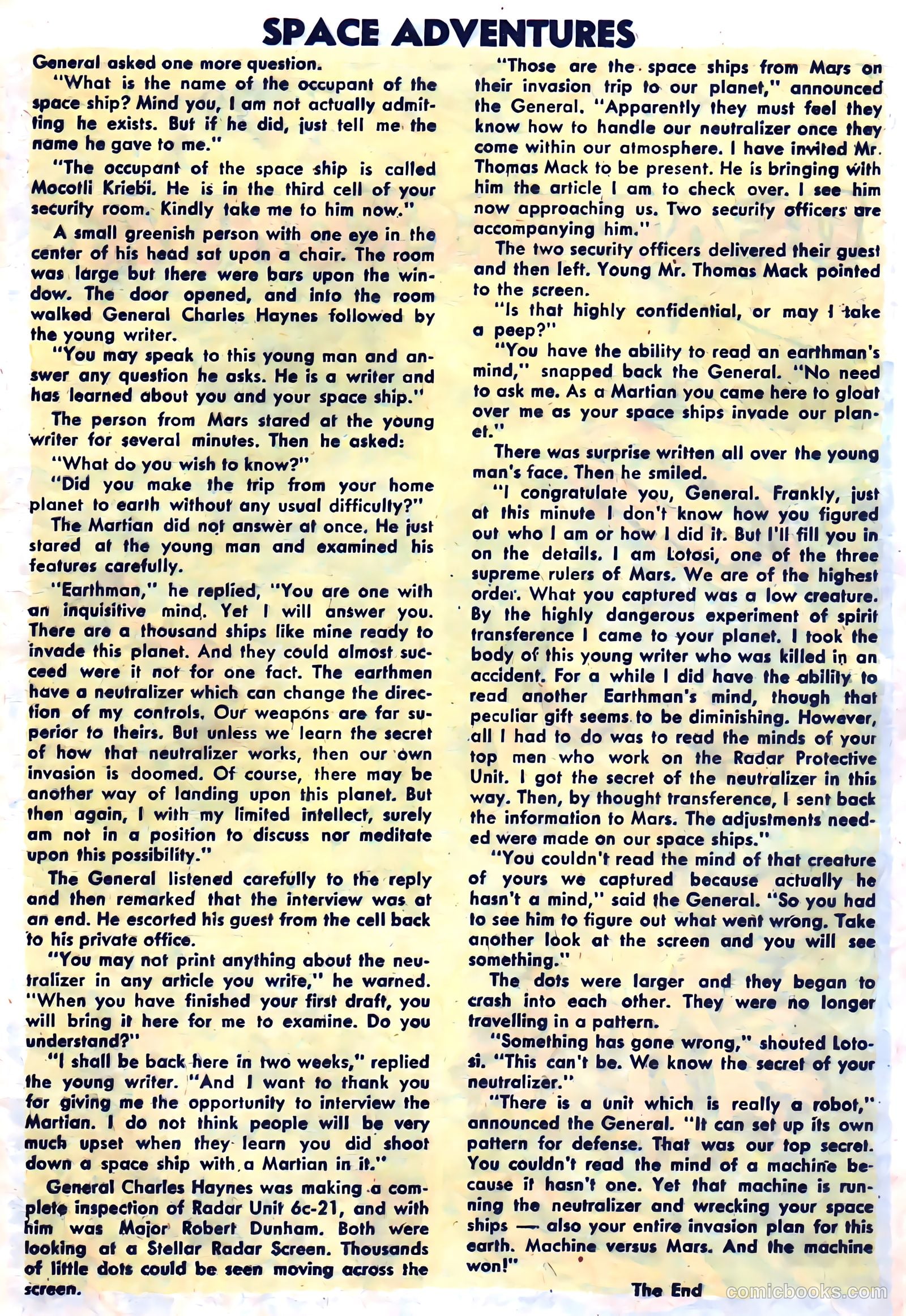 Space Adventures #11 — page 17 of 36
