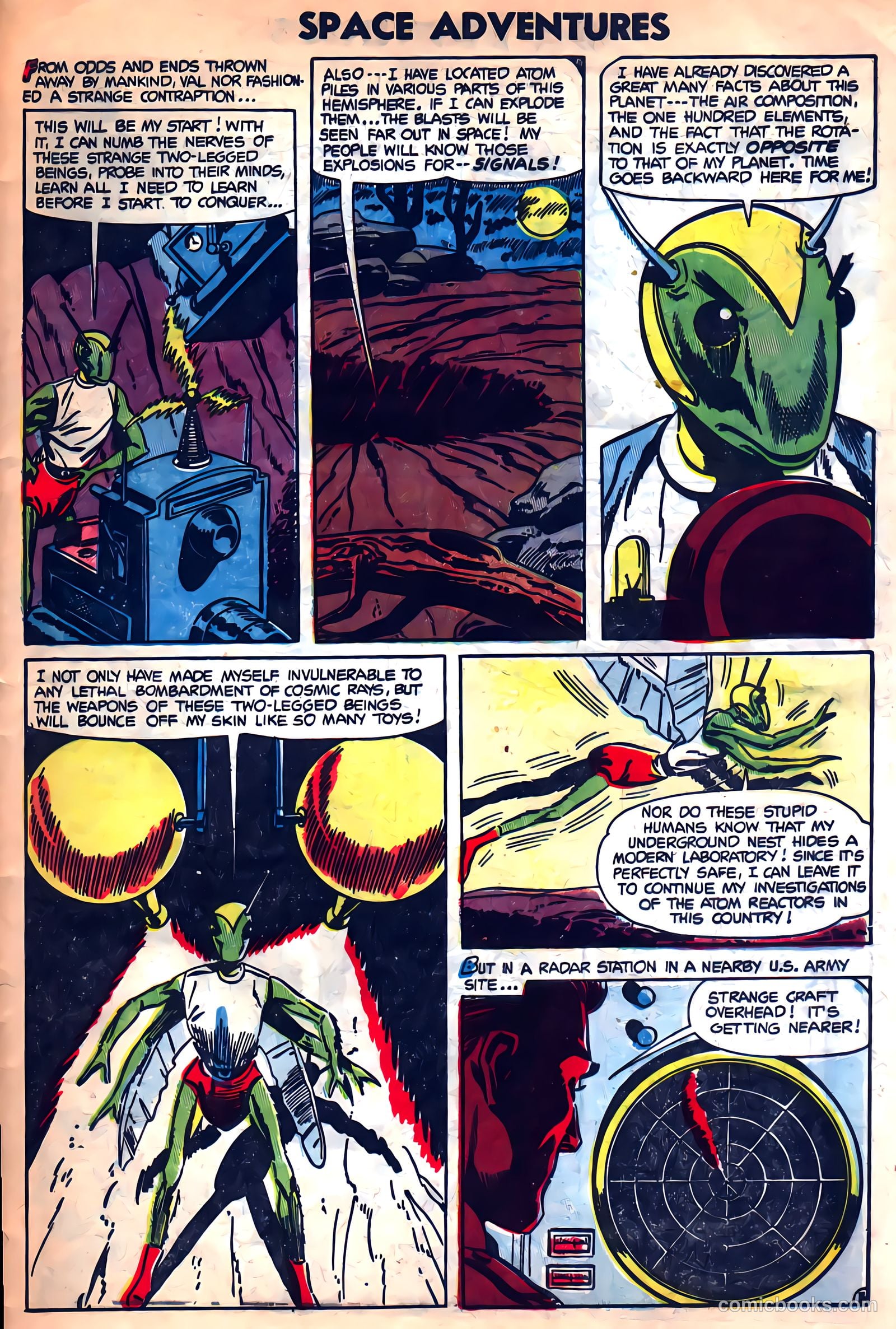 Space Adventures #12 — page 29 of 36