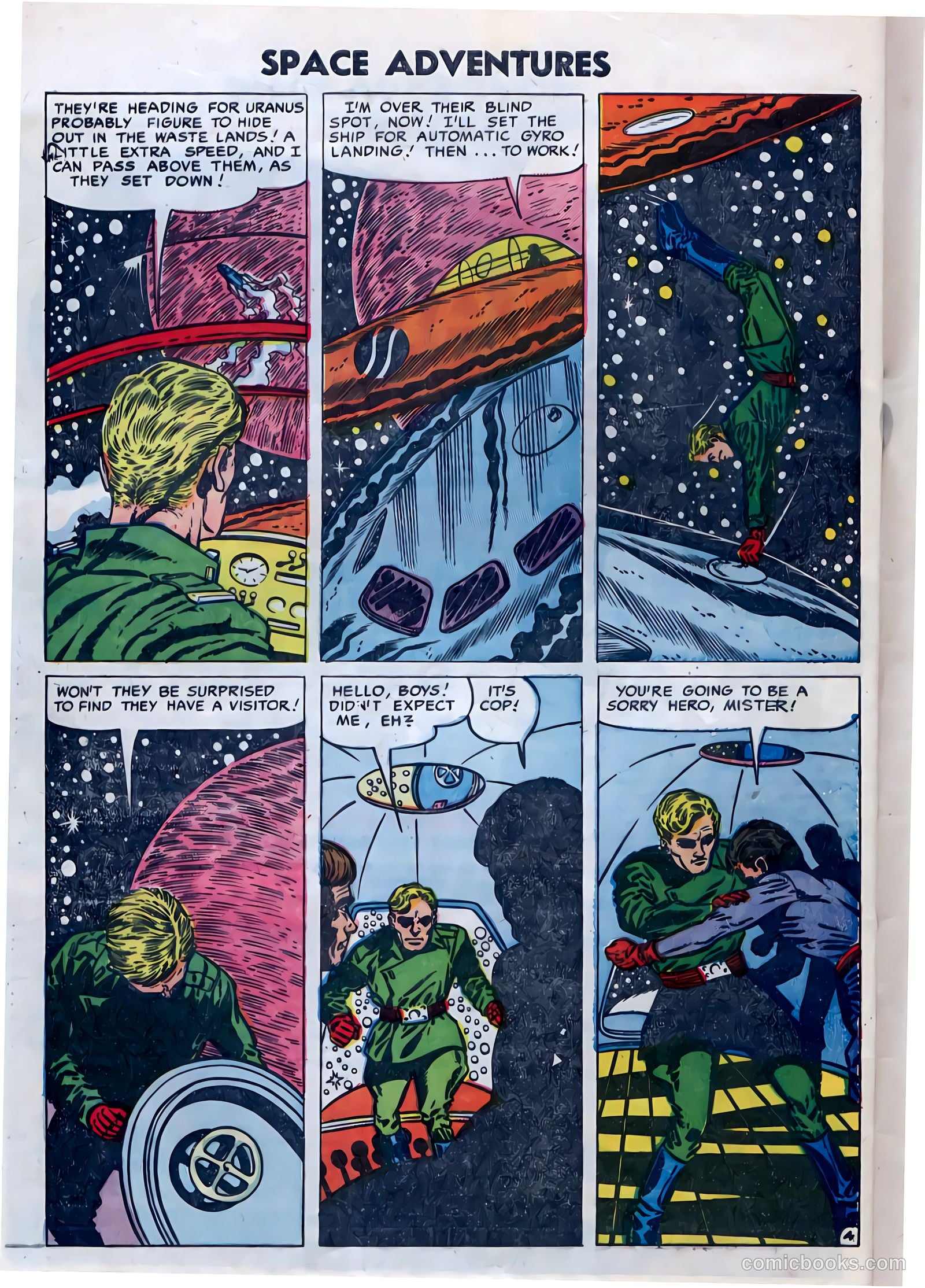 Space Adventures #17 — page 32 of 36