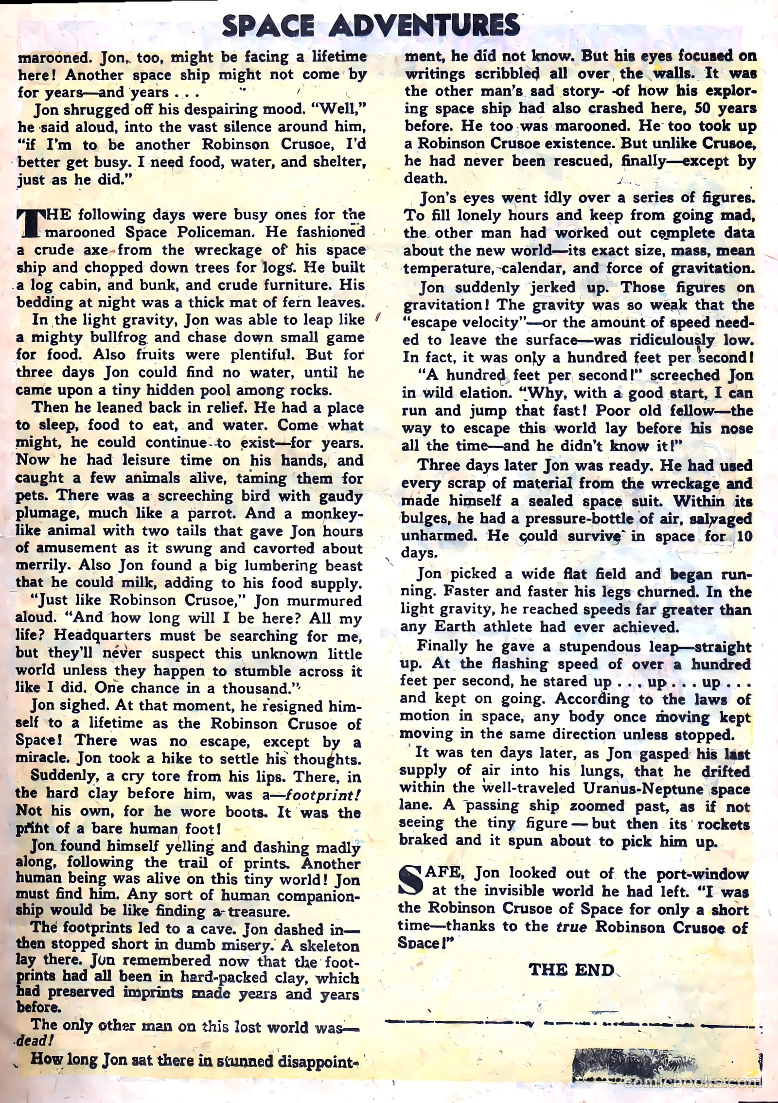 Space Adventures #18 — page 21 of 36