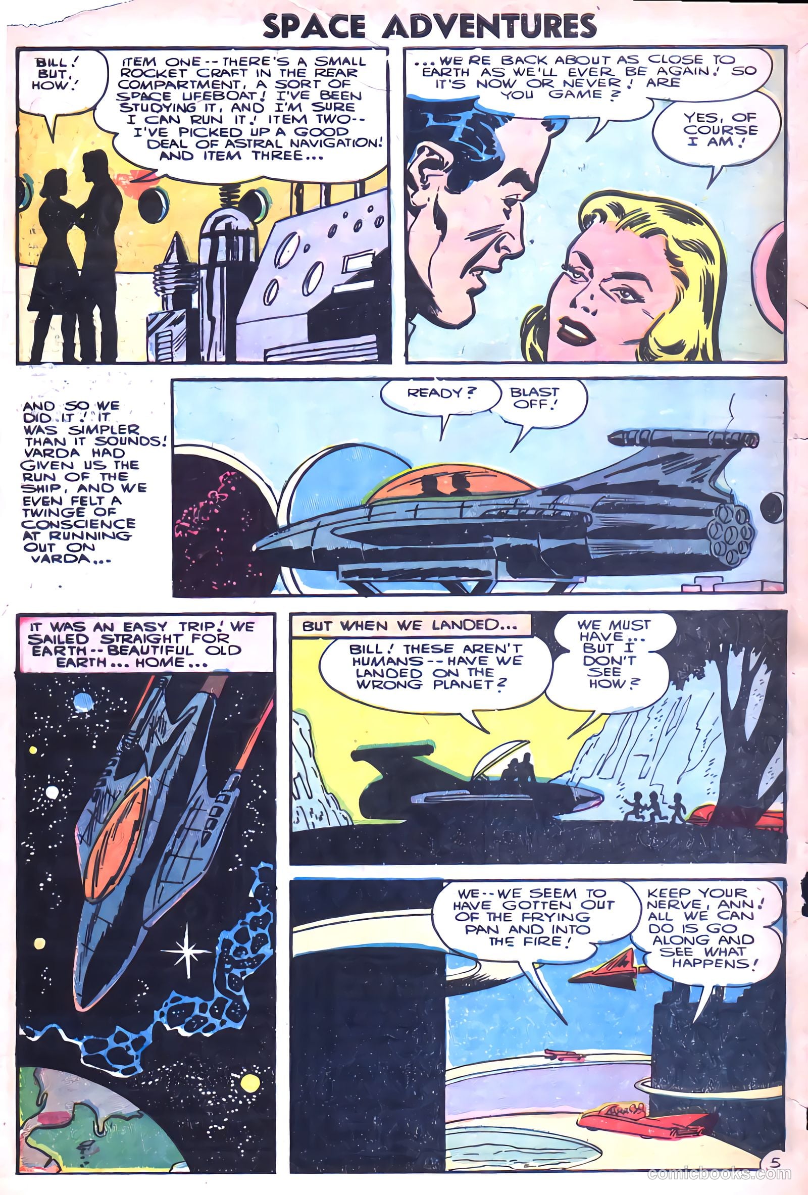 Space Adventures #19 — page 32 of 36