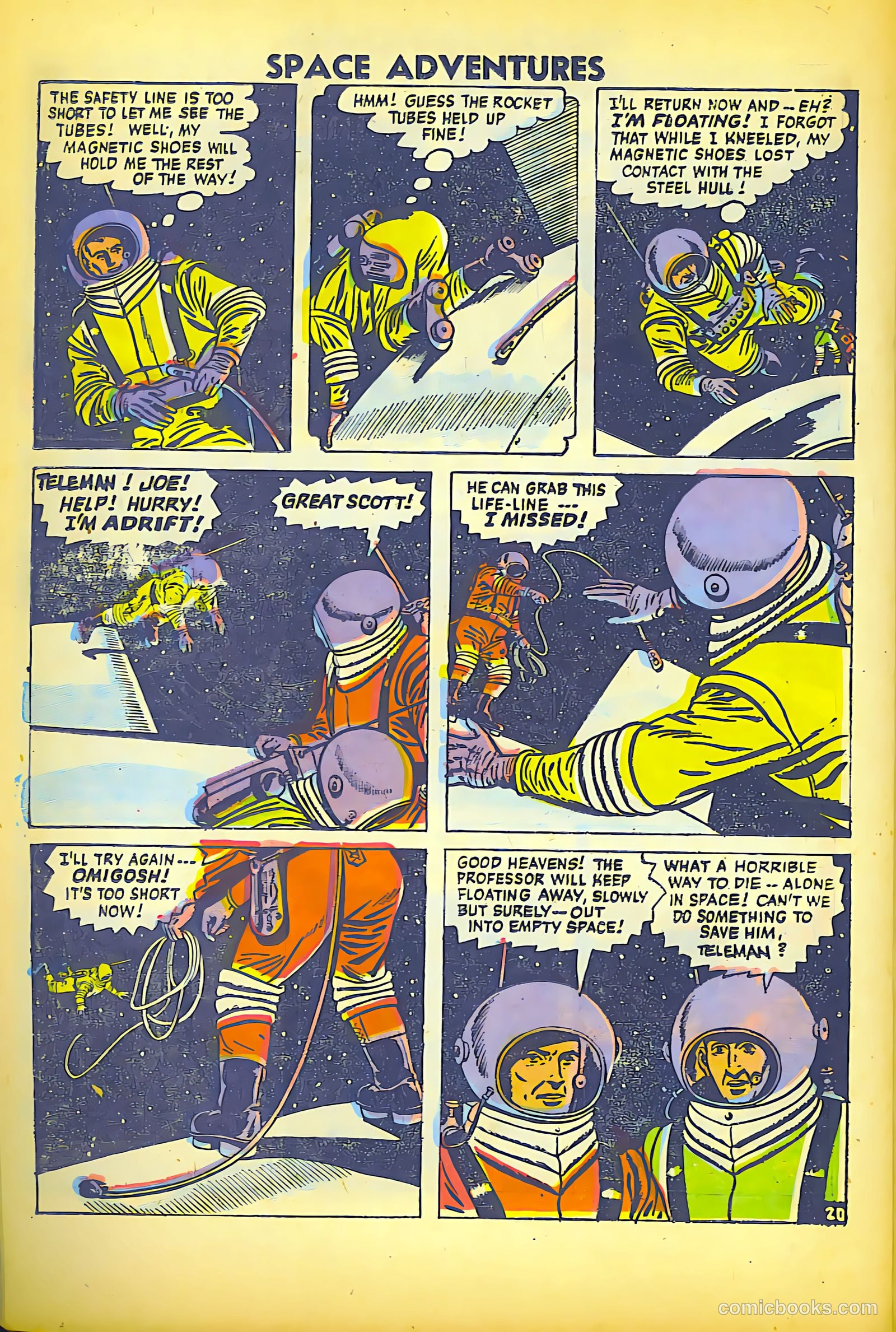 Space Adventures #20 — page 22 of 36