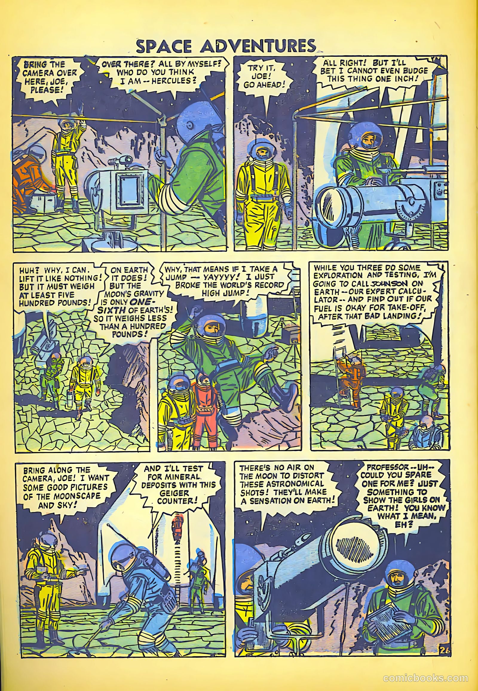 Space Adventures #20 — page 28 of 36