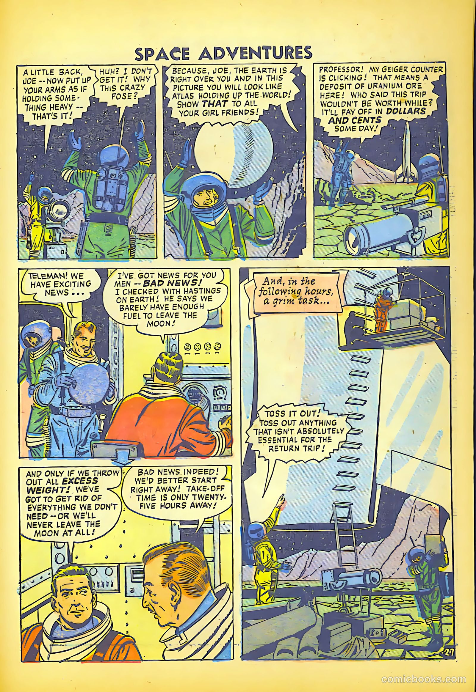 Space Adventures #20 — page 29 of 36