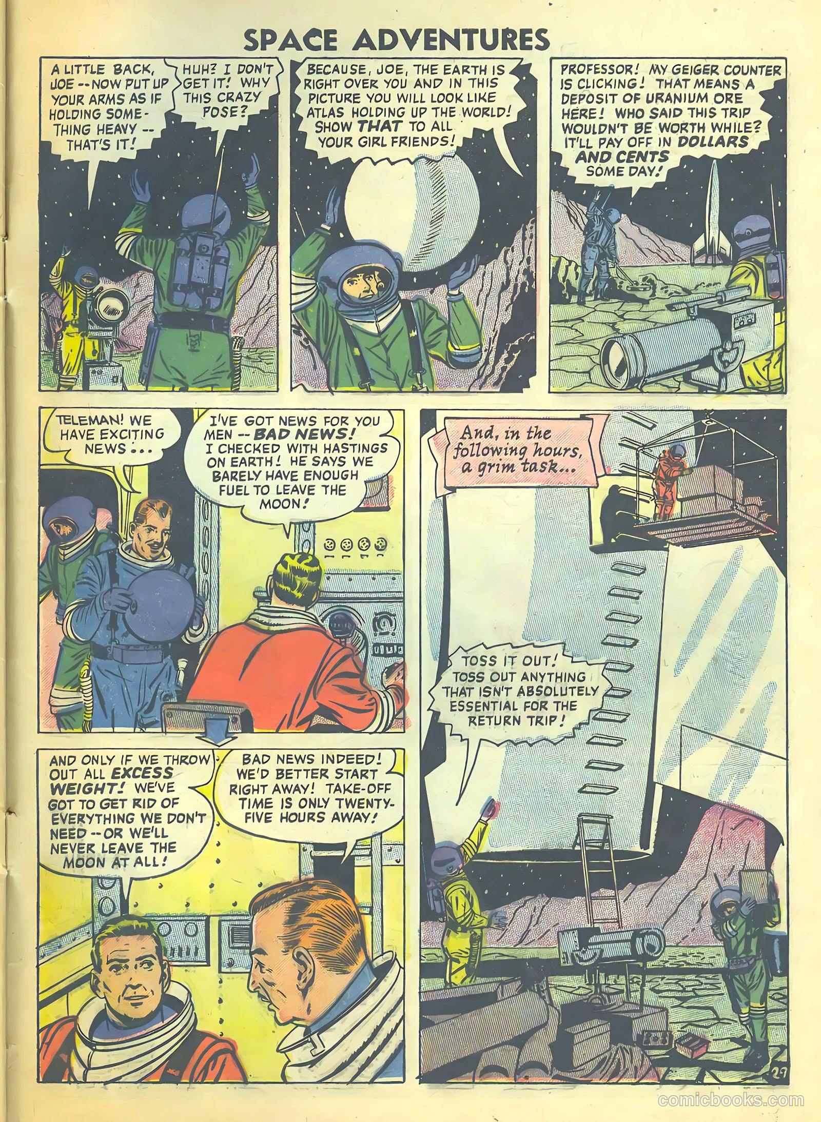 Space Adventures #23 — page 29 of 36