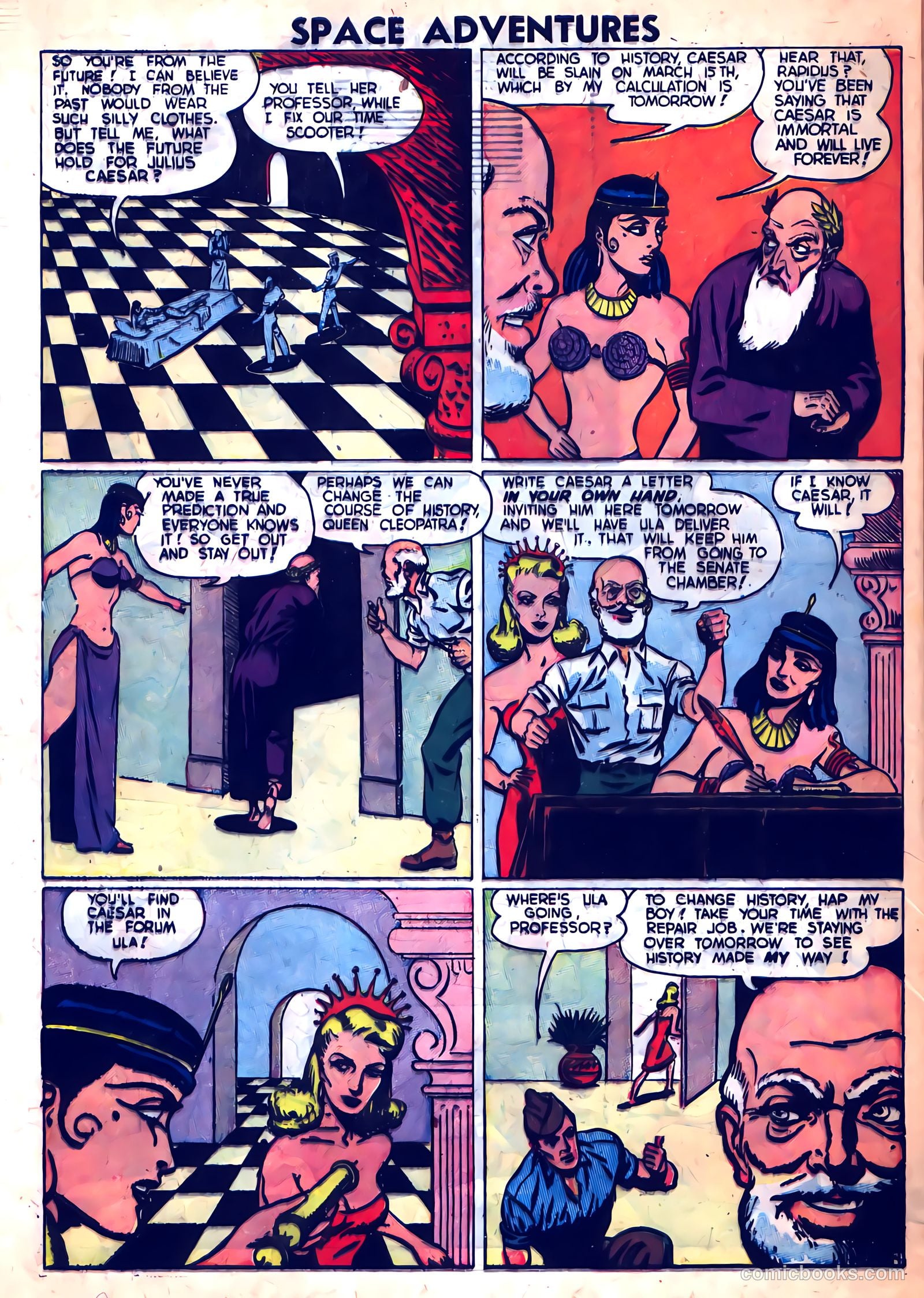 Space Adventures #3 — page 32 of 36
