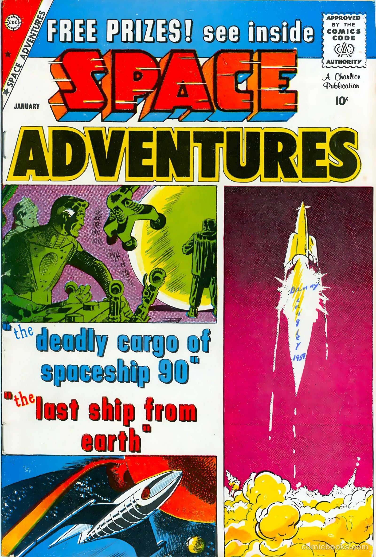 Space Adventures #32 — page 1 of 36