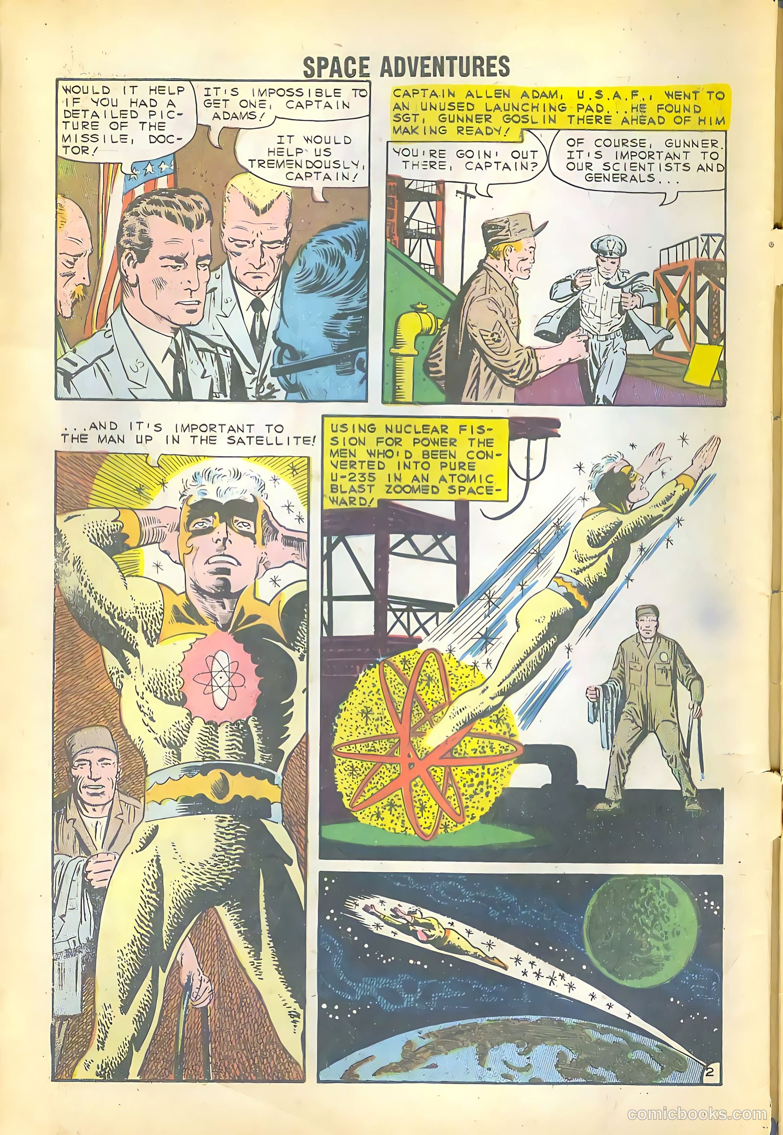 Space Adventures #34 — page 4 of 36