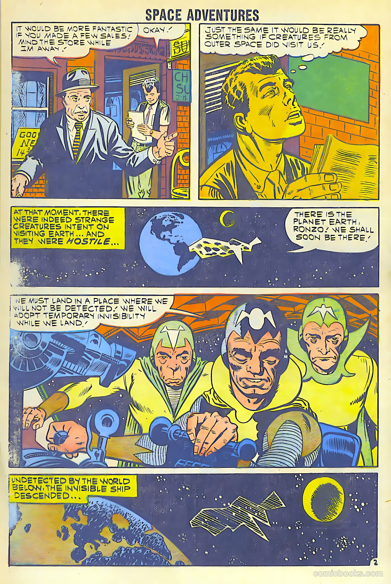 Space Adventures #35 — page 4 of 36
