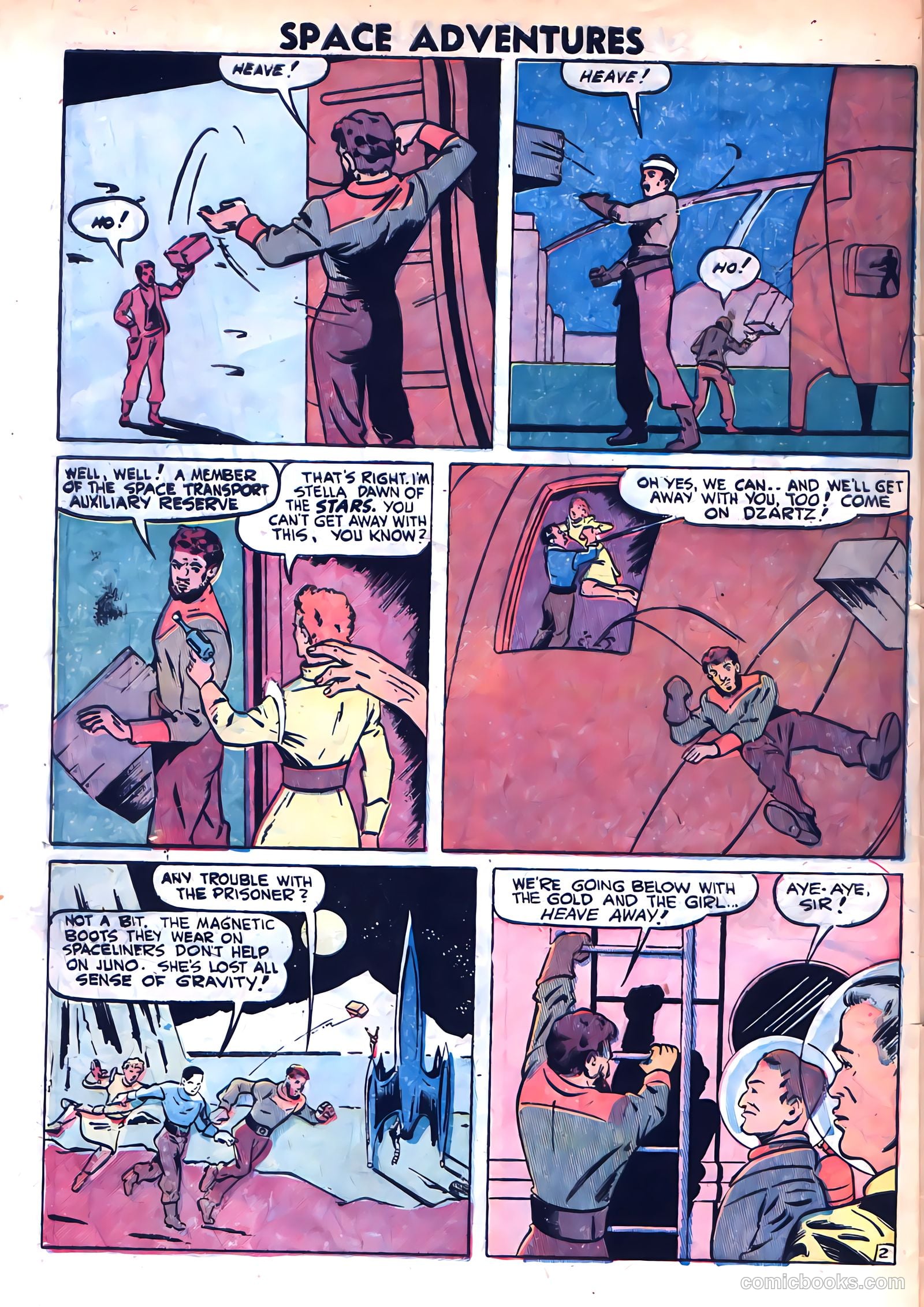 Space Adventures #4 — page 32 of 36